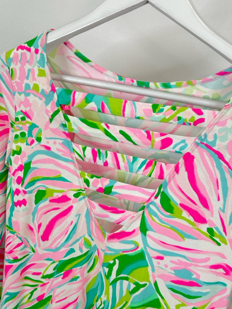 LILLY PULITZER Size S Pink and green Women's Dress