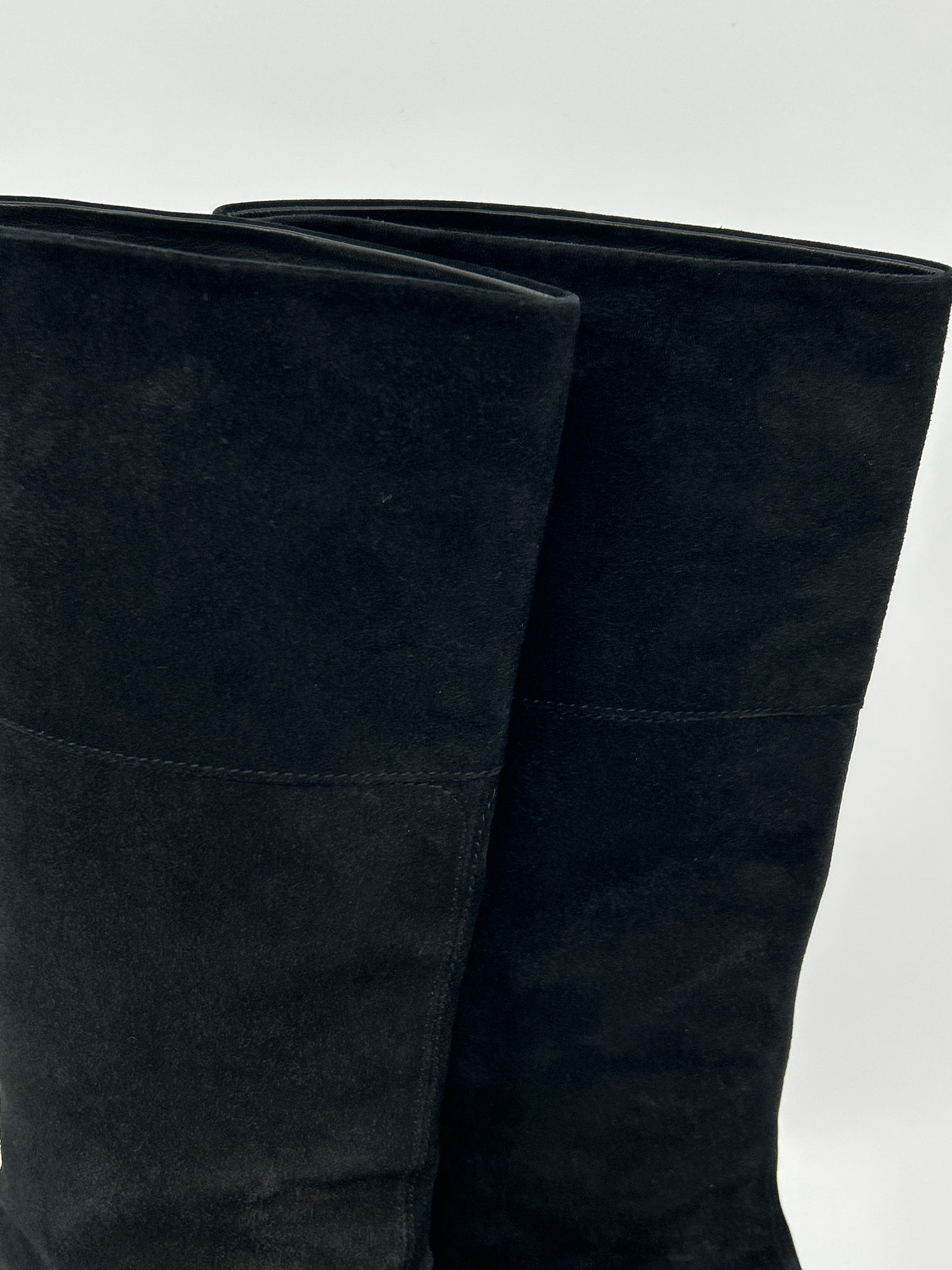 BALLY Size 7.5 Black Women Boots