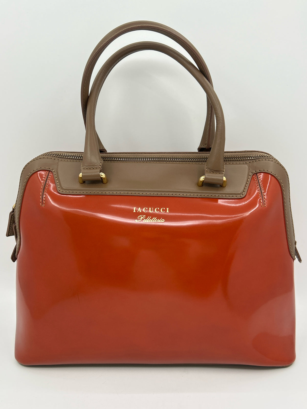 IACUCCI ORANGE & BROWN Women Purse