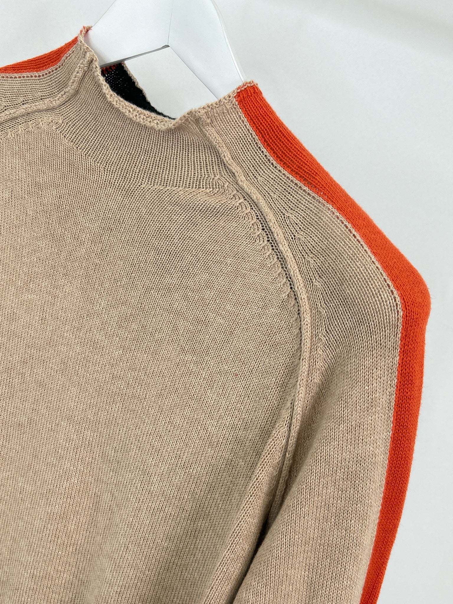 Zaket & Plover NWT Size XS CAMEL AND BLACK Women Sweater