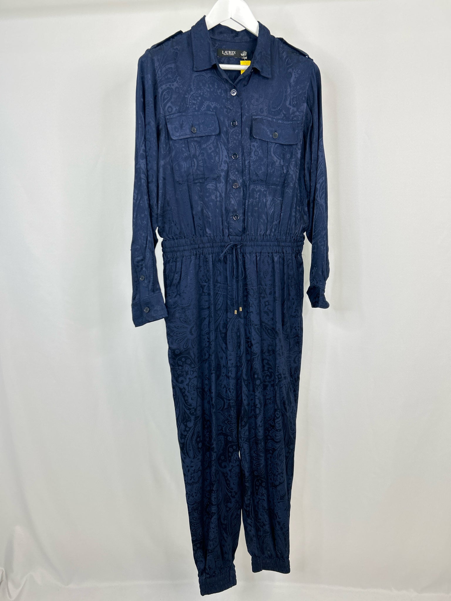 Lauren Ralph Lauren Size 10 Navy Women Jumpsuit