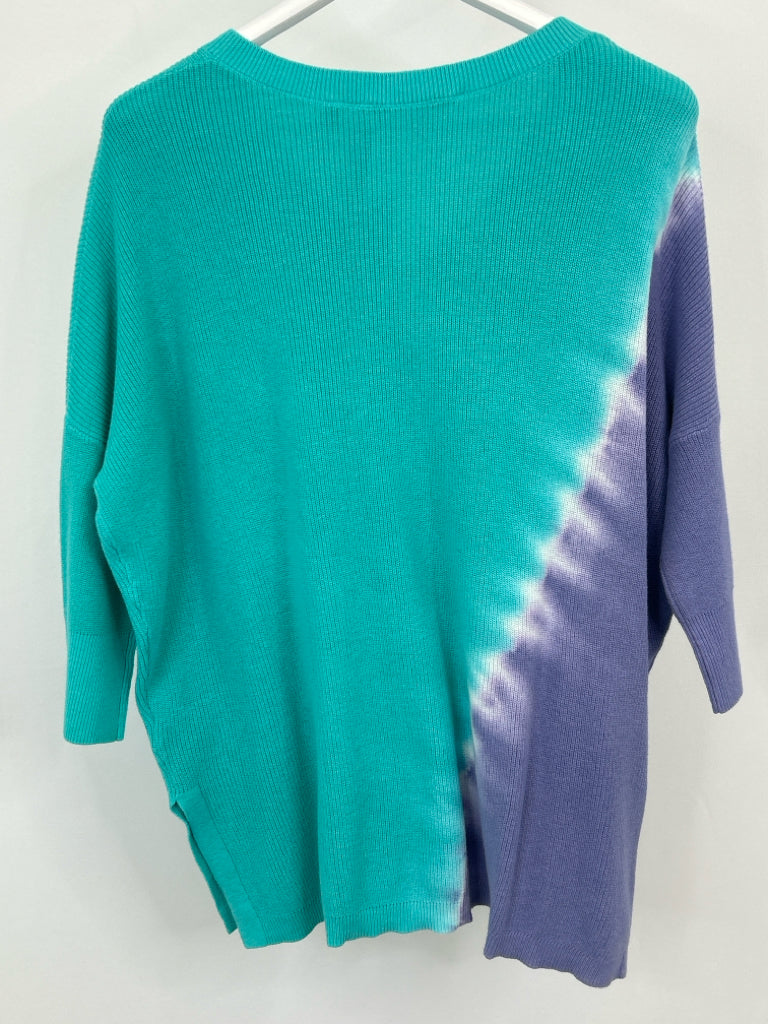 SOFT SURROUNDINGS Size S Aqua Women's Sweater NWOT