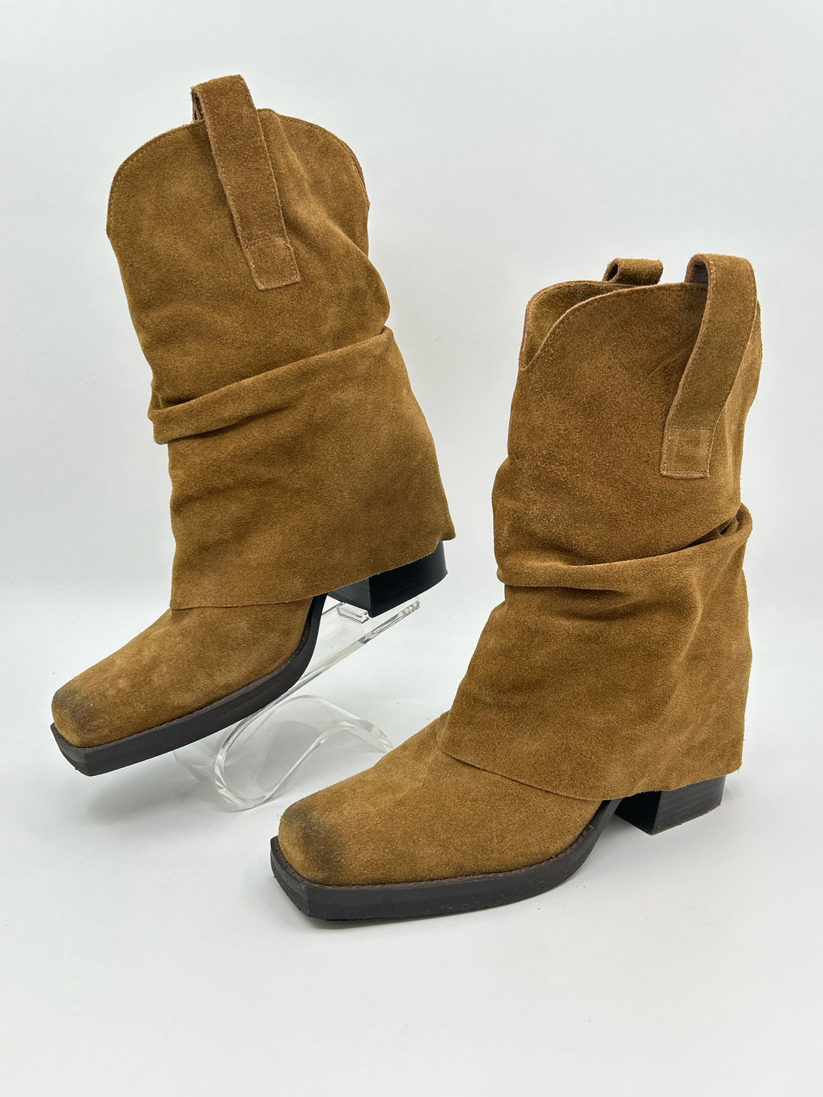 STEVE MADDEN Size 8.5M Brown Women Boots