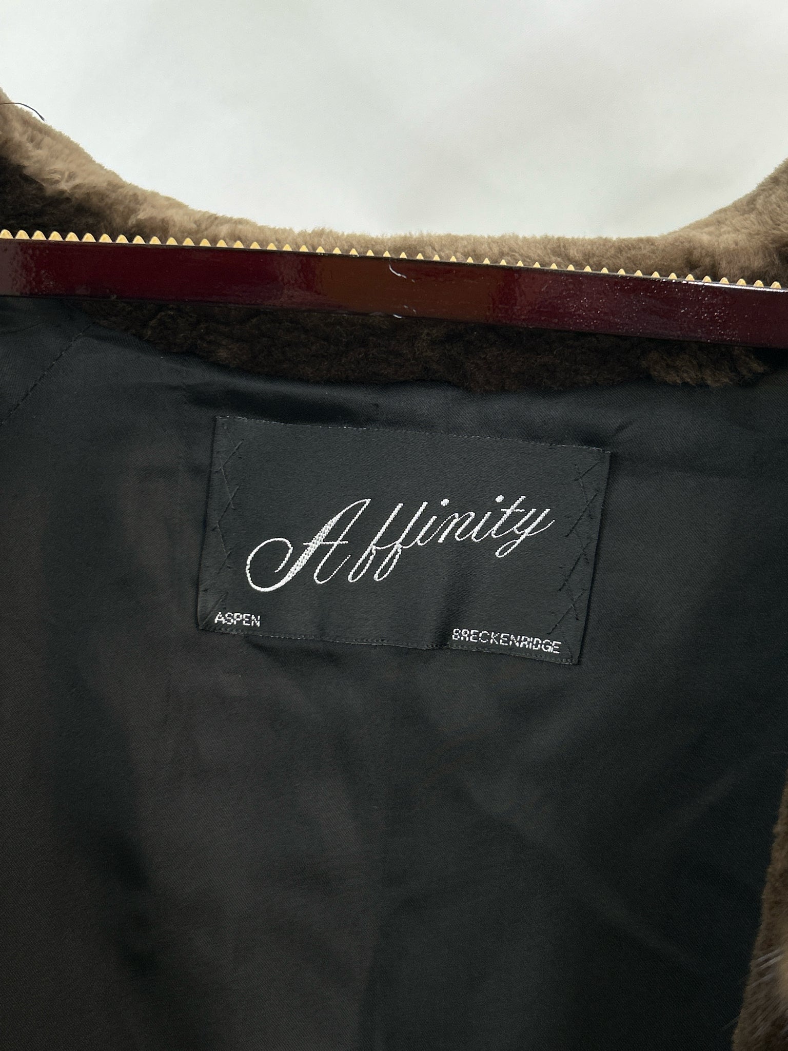 AFFINITY Size L/XL Brown Women