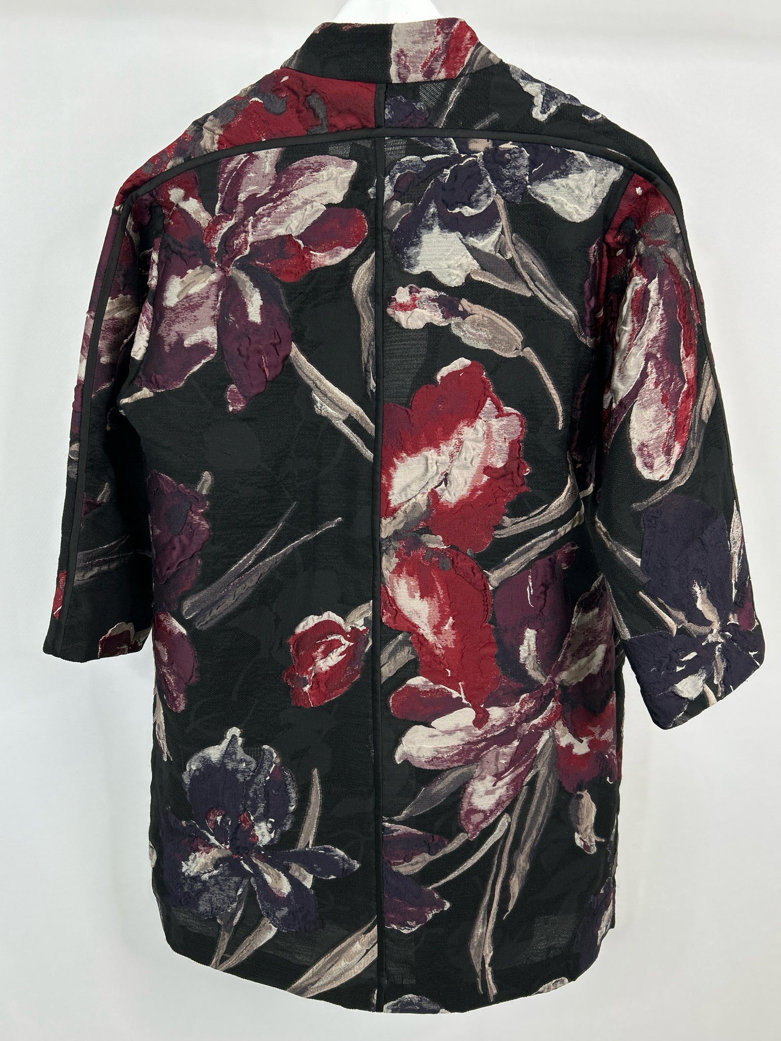 LAFAYETTE 148 Size S Black Print Women Jacket