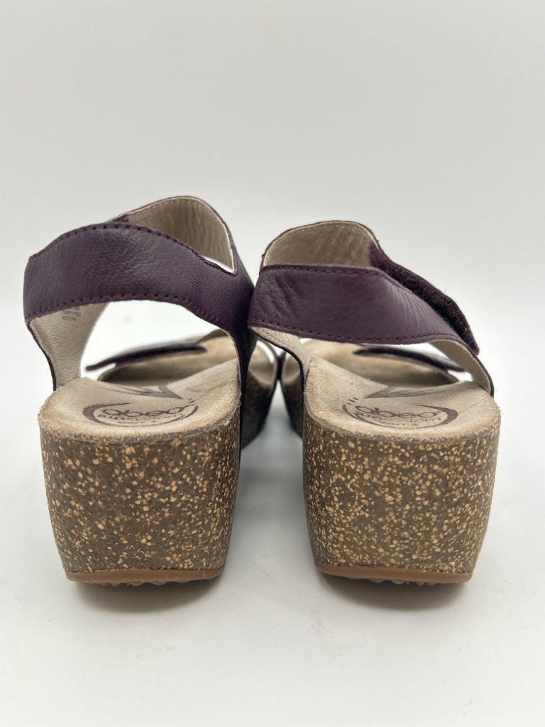 ABEO Women Size 7.5N Purple Sandal