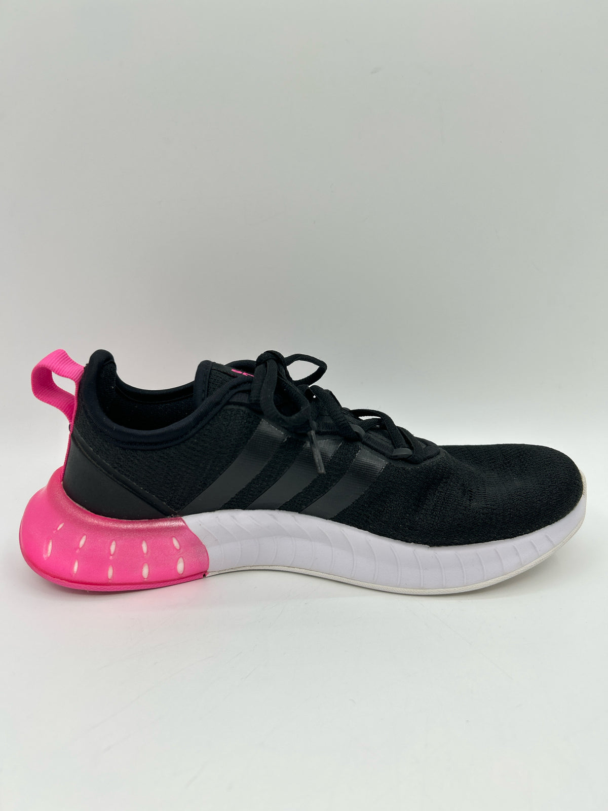 ADIDAS Size 6.5 BLACK AND PINK Women Sneakers