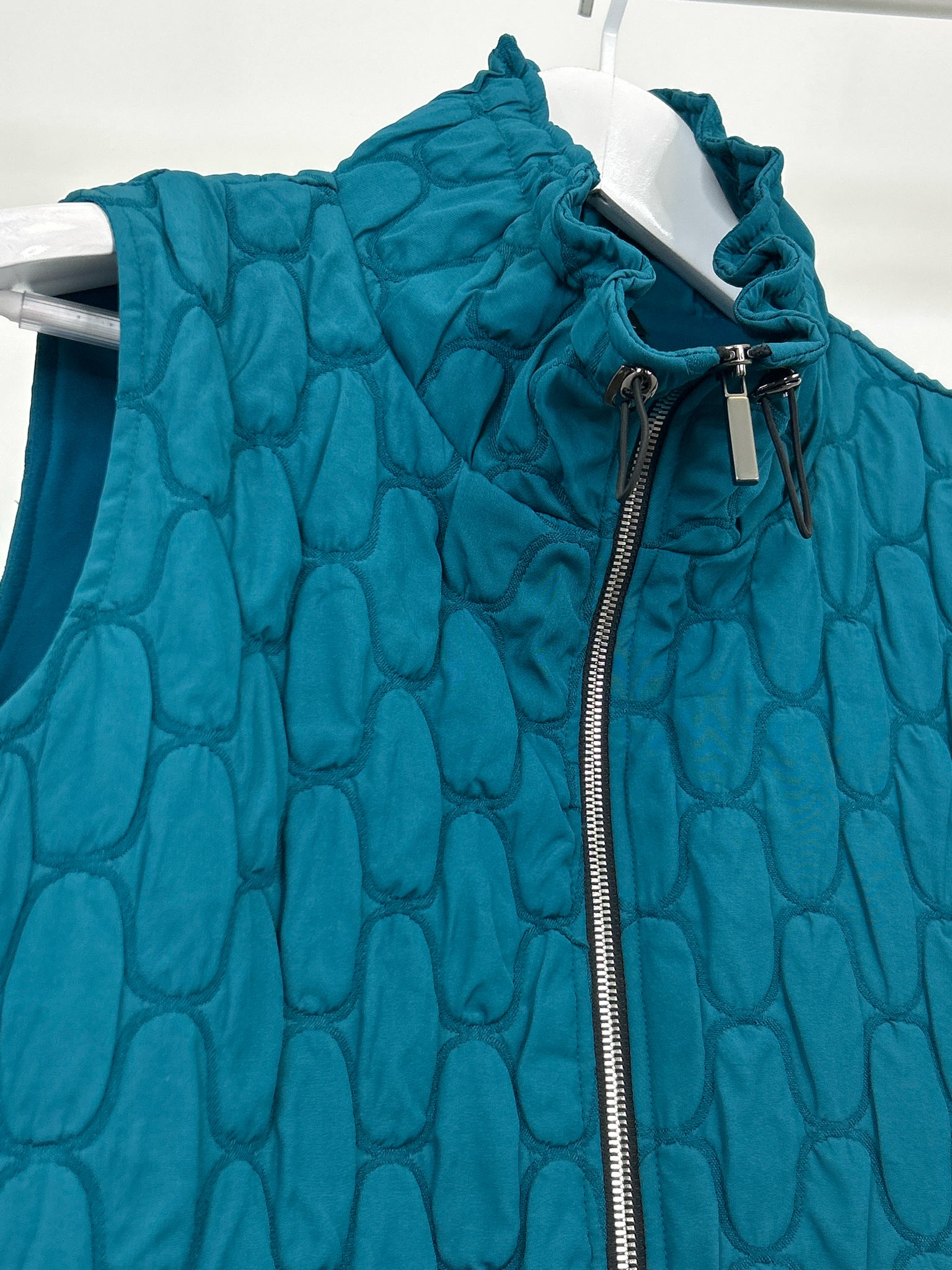 OLIVIA BY HABITAT CLOTHES Size S Teal Women Vest