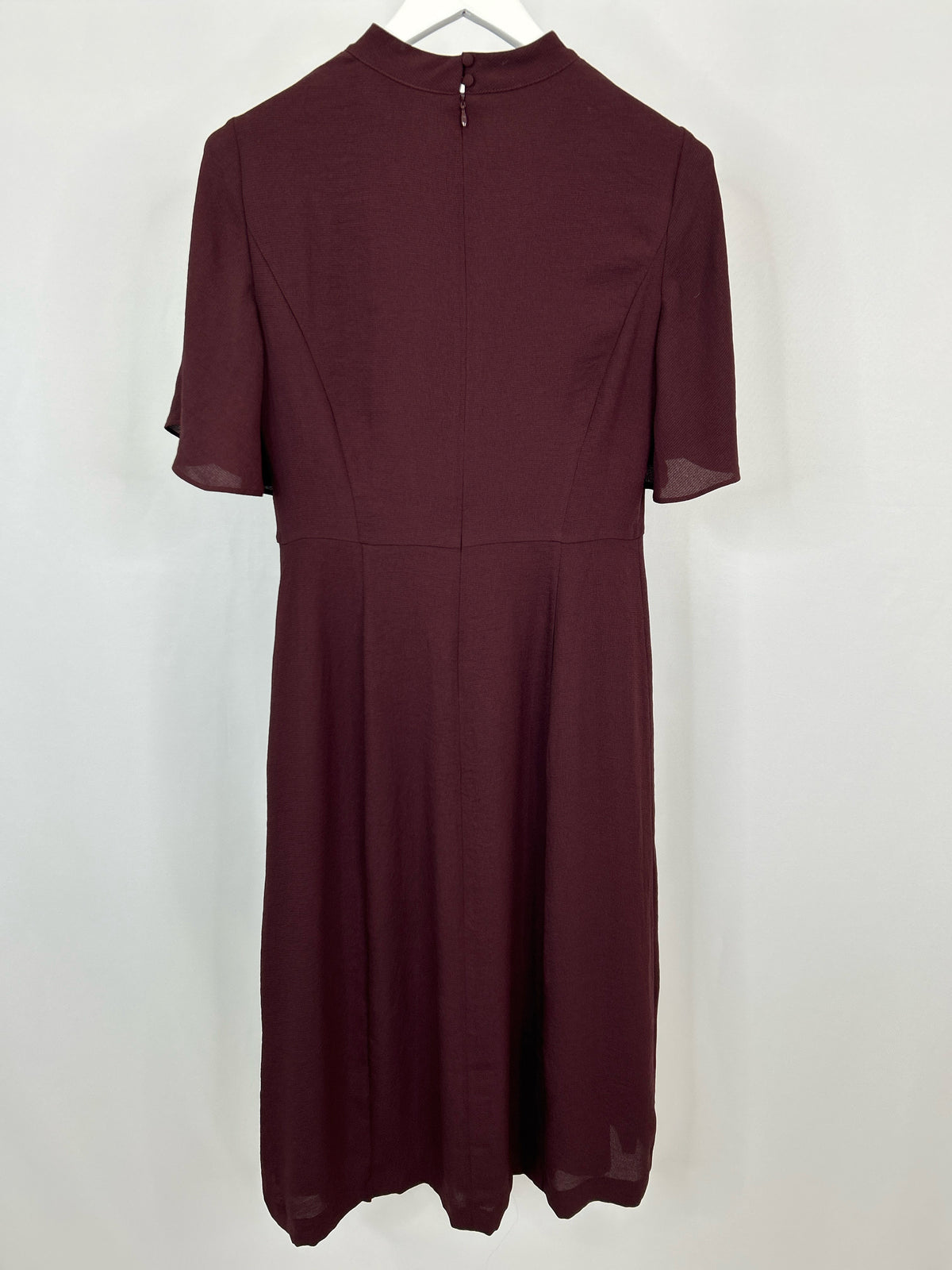 ANN TAYLOR Size 6 WINE Women Dress