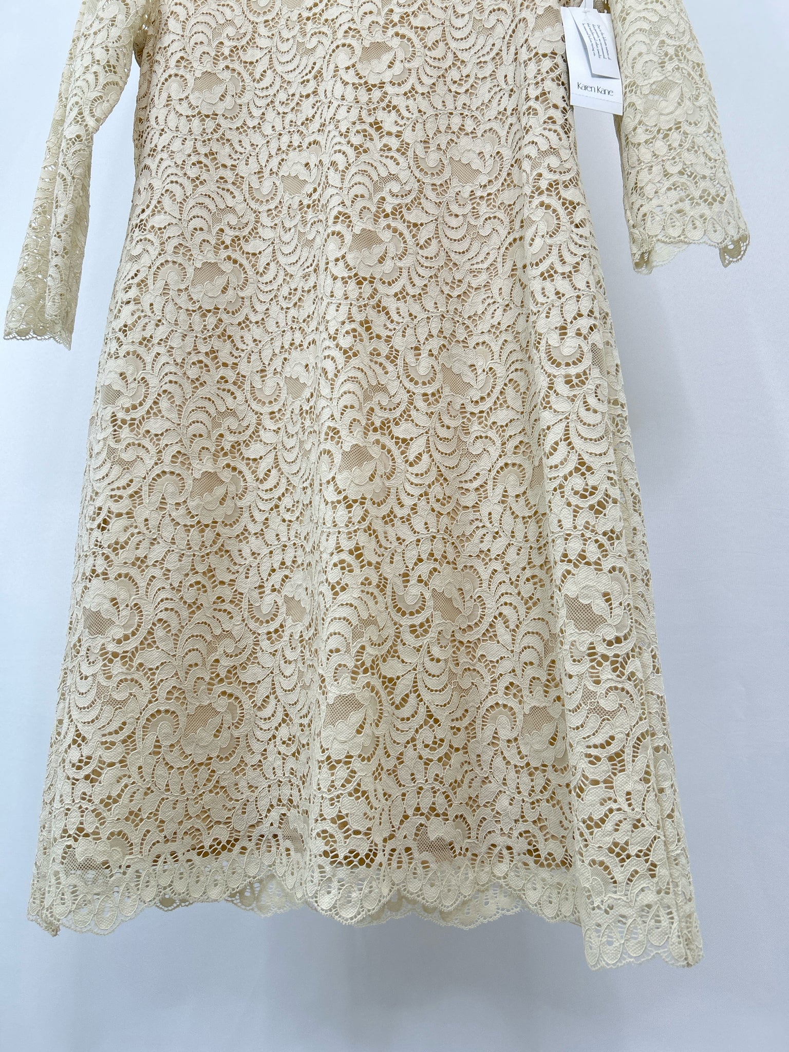 KAREN KANE NWT Size XL Beige Women Dress