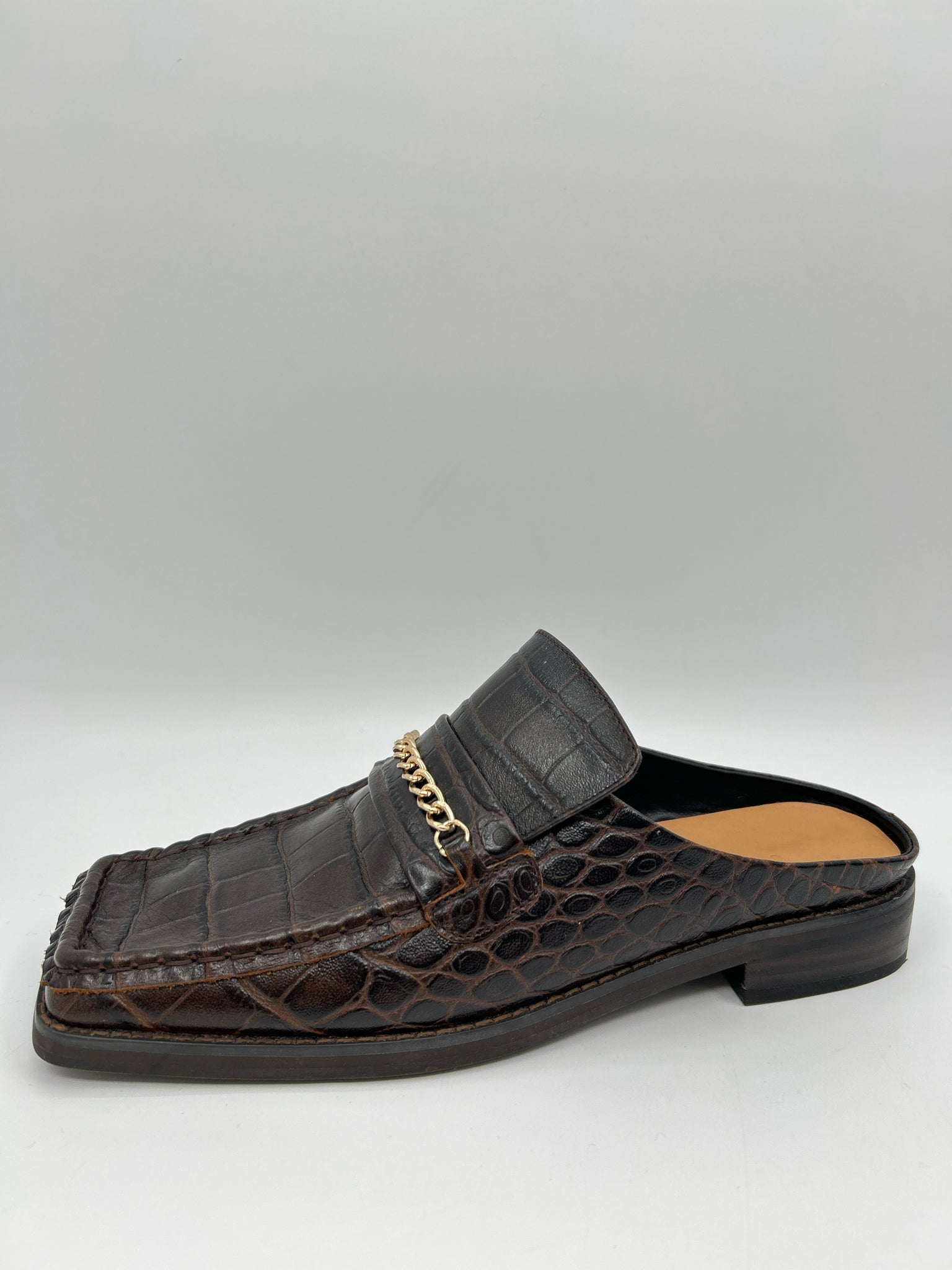 OUBIMAN Size 9/10 Brown Women Flats