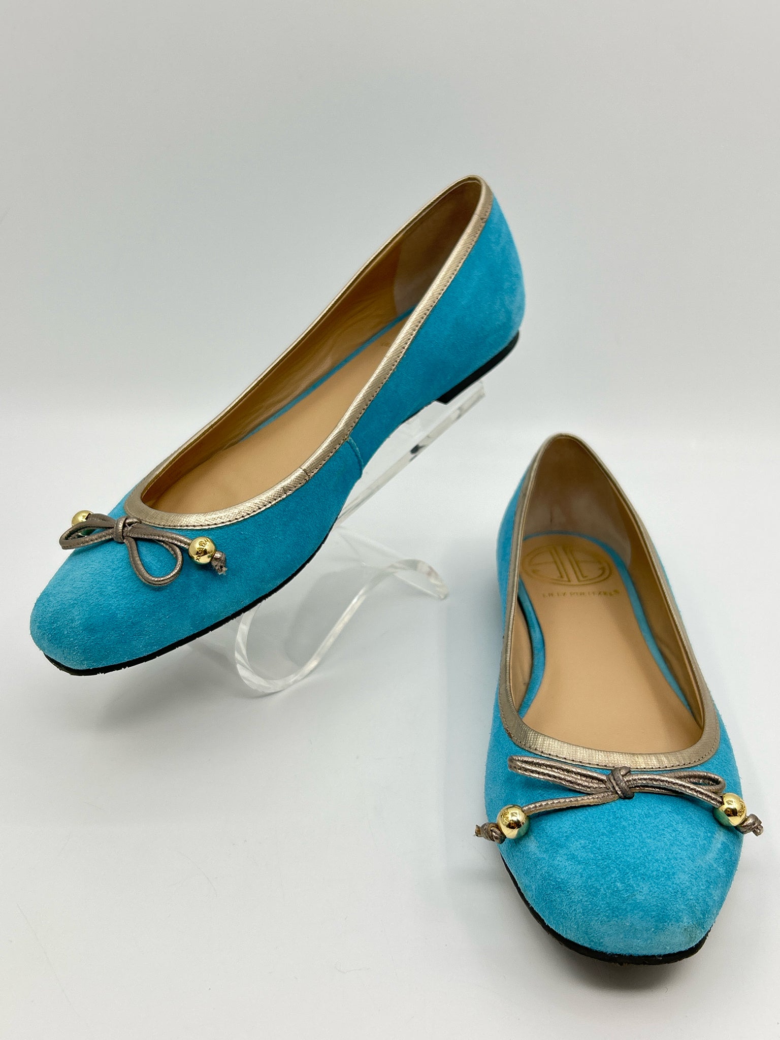 LILLY PULITZER Size 8.5M Blue Women Flats