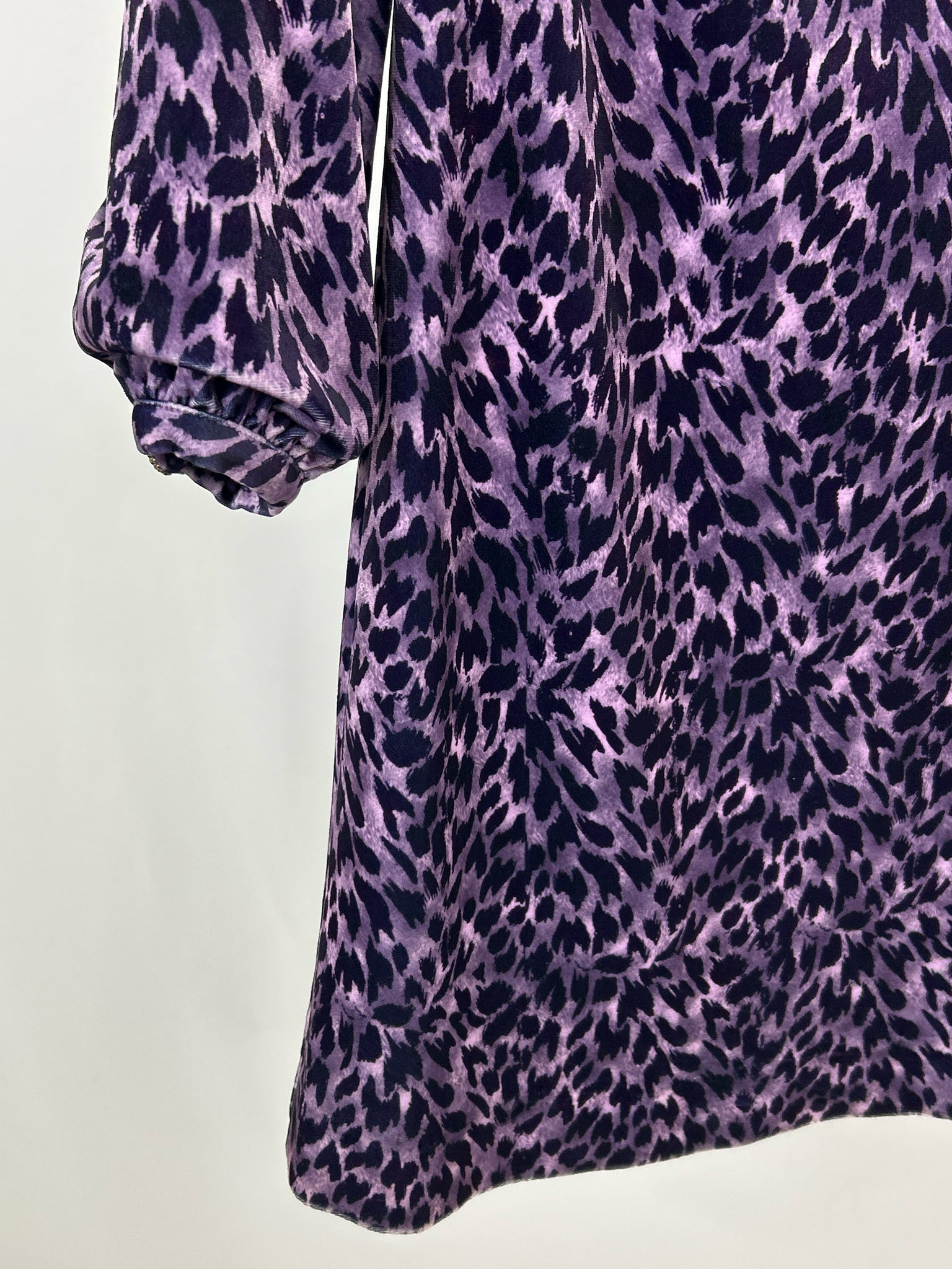 TYLER BOE Size S Purple Print Women Dress