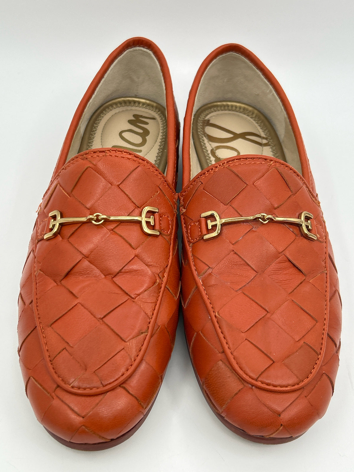 SAM EDELMAN Size 6.5M Orange Women Loafer