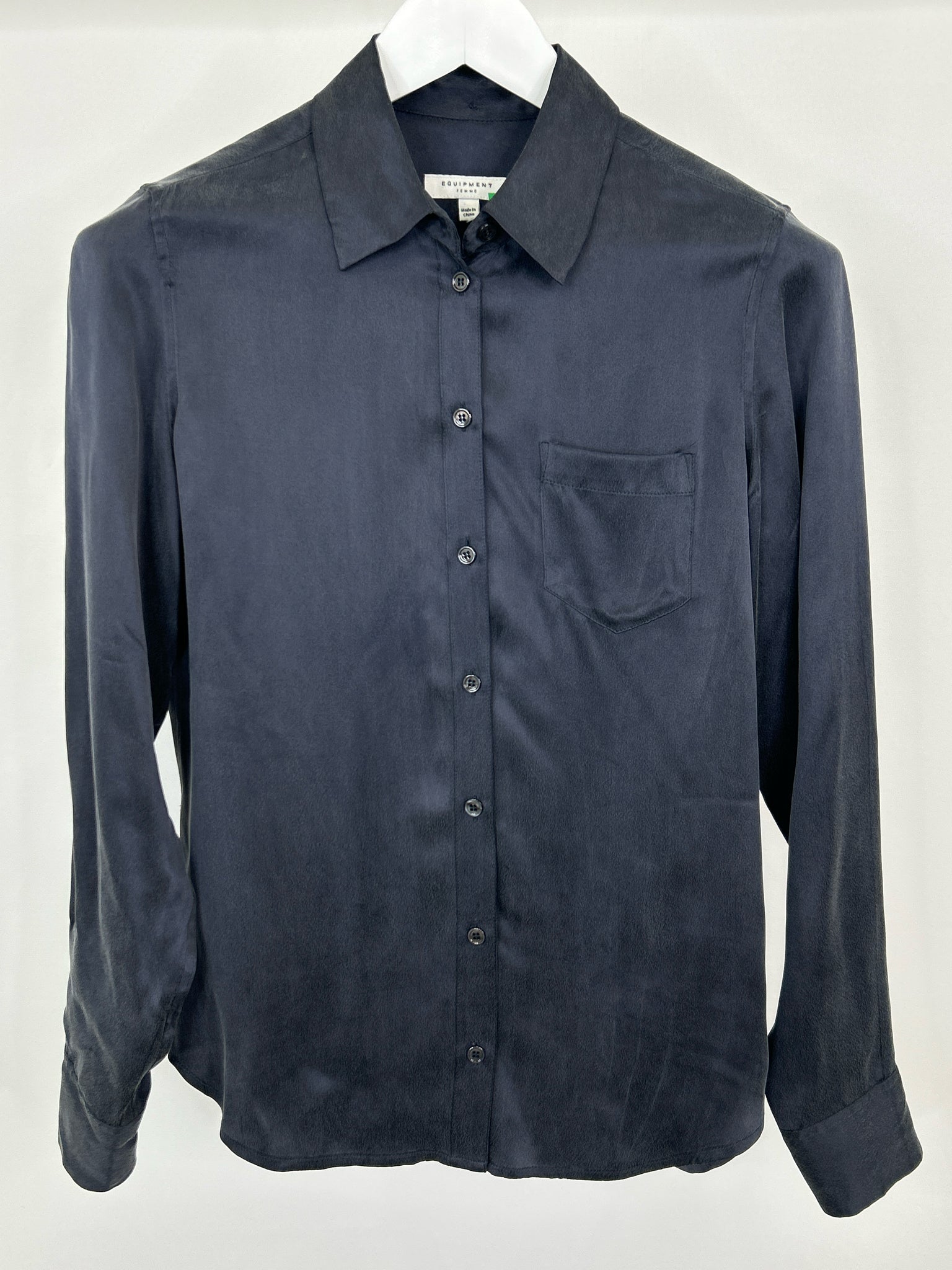 EQUIPMENT Size S Grey Women Shirt
