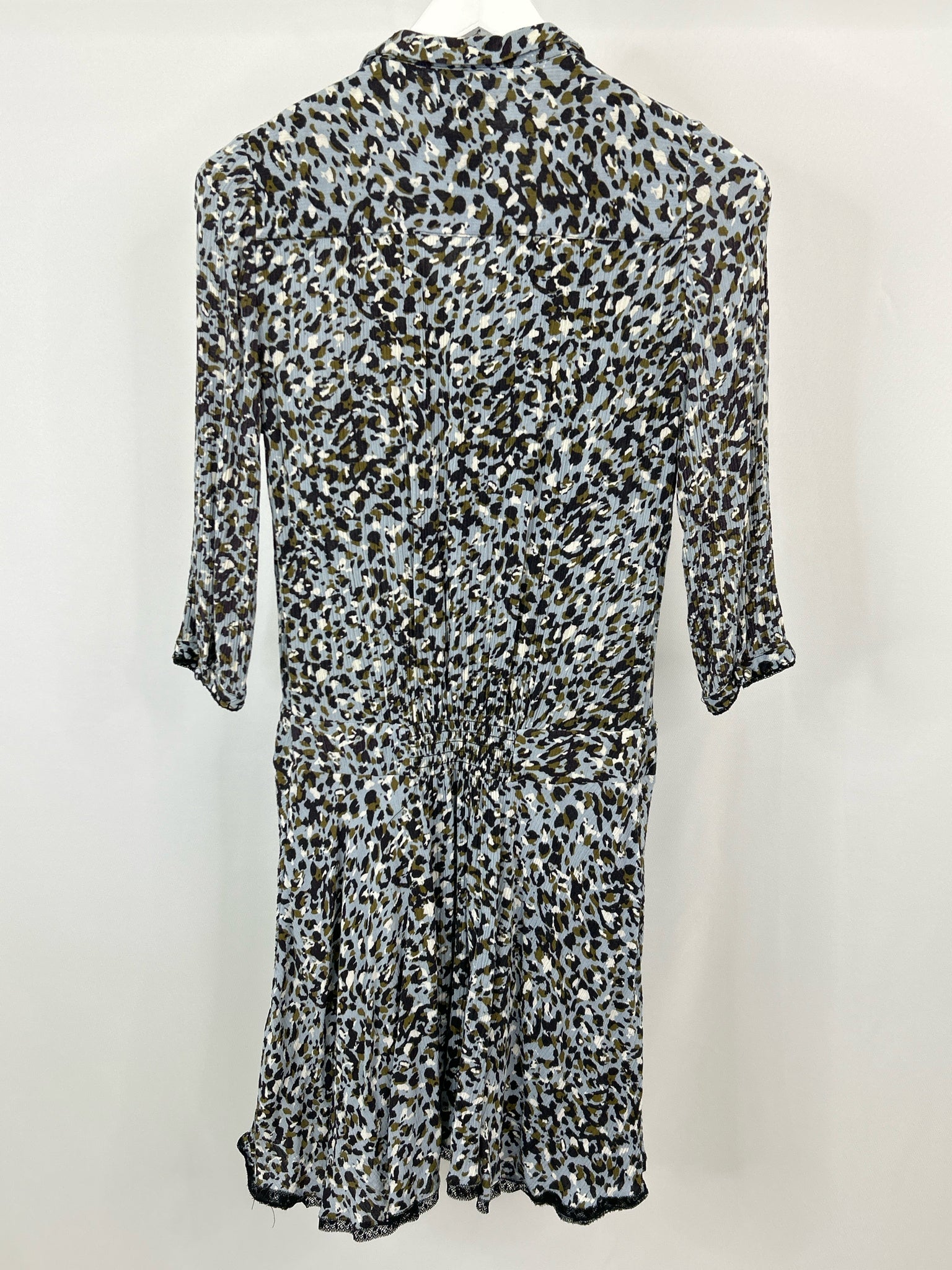 ZADIG&VOLTAIRE Size S Blue Print Women's Dress
