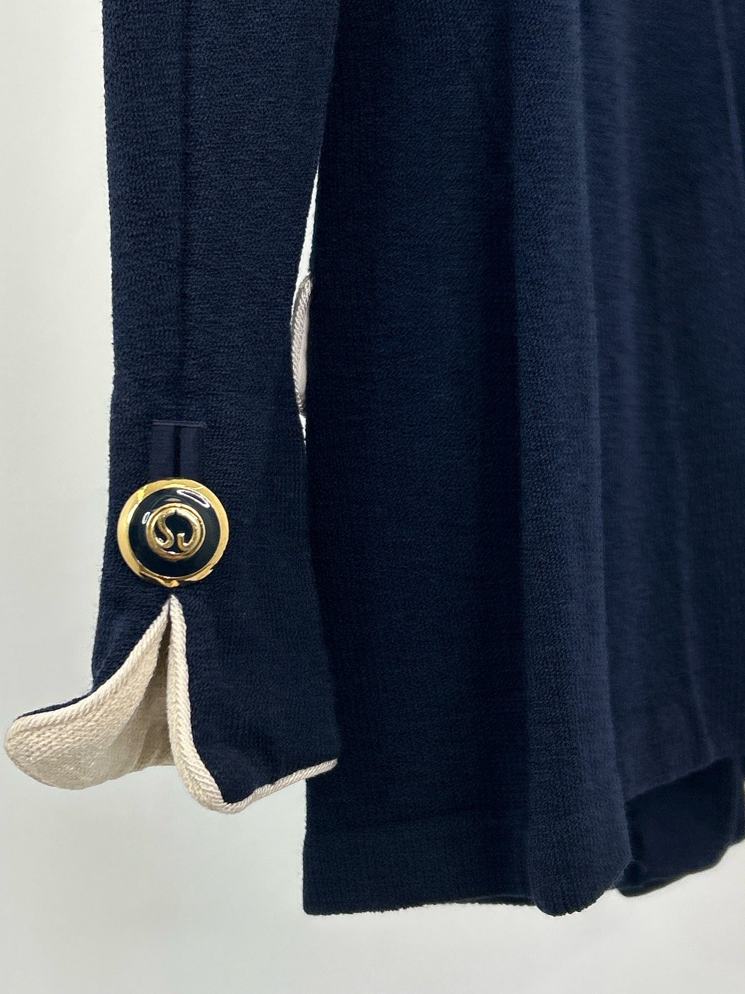 ST JOHN Size 8 Navy Women Jacket