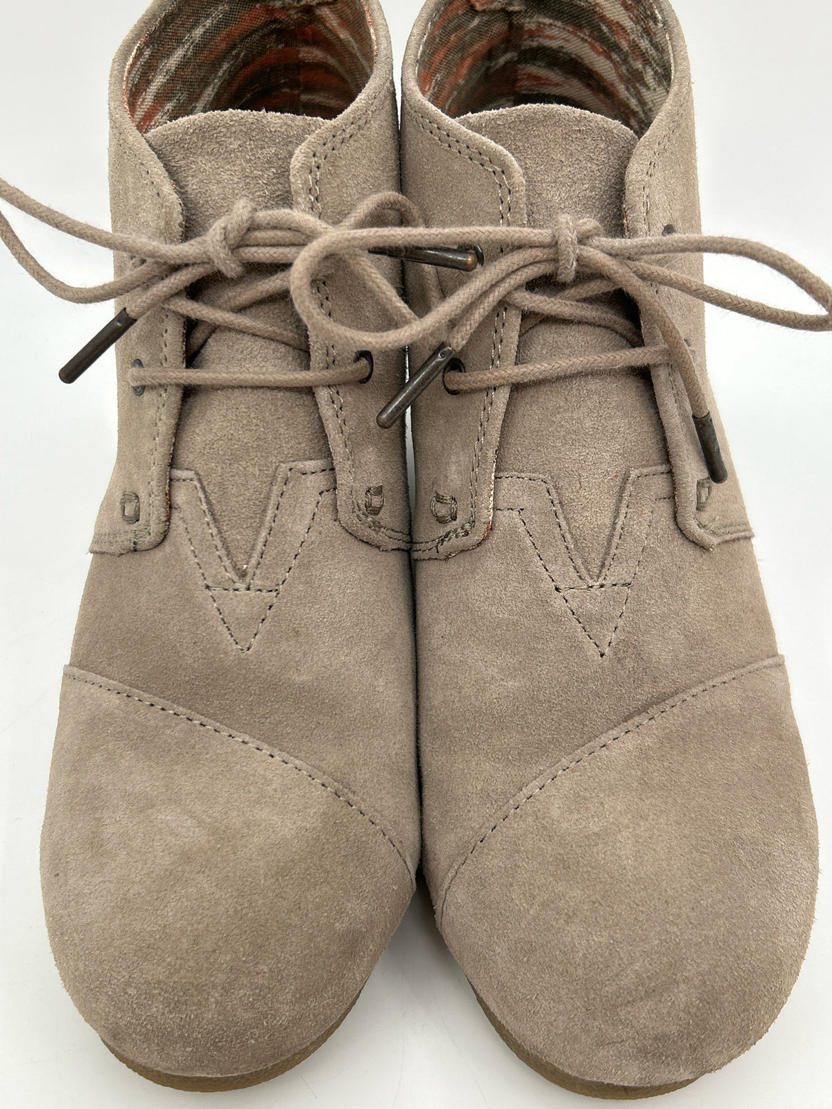 TOMS Size 10 Taupe Women Booties