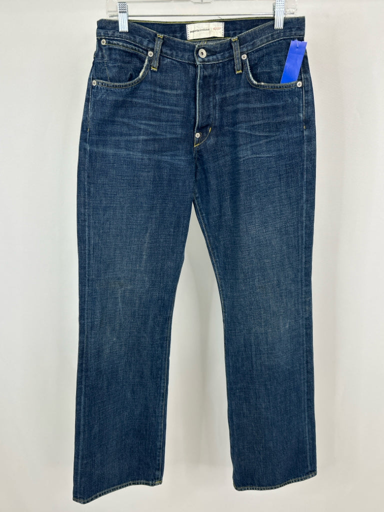 Paper Denim & Cloth Size 31/12 BLUE DENIM Women's jeans