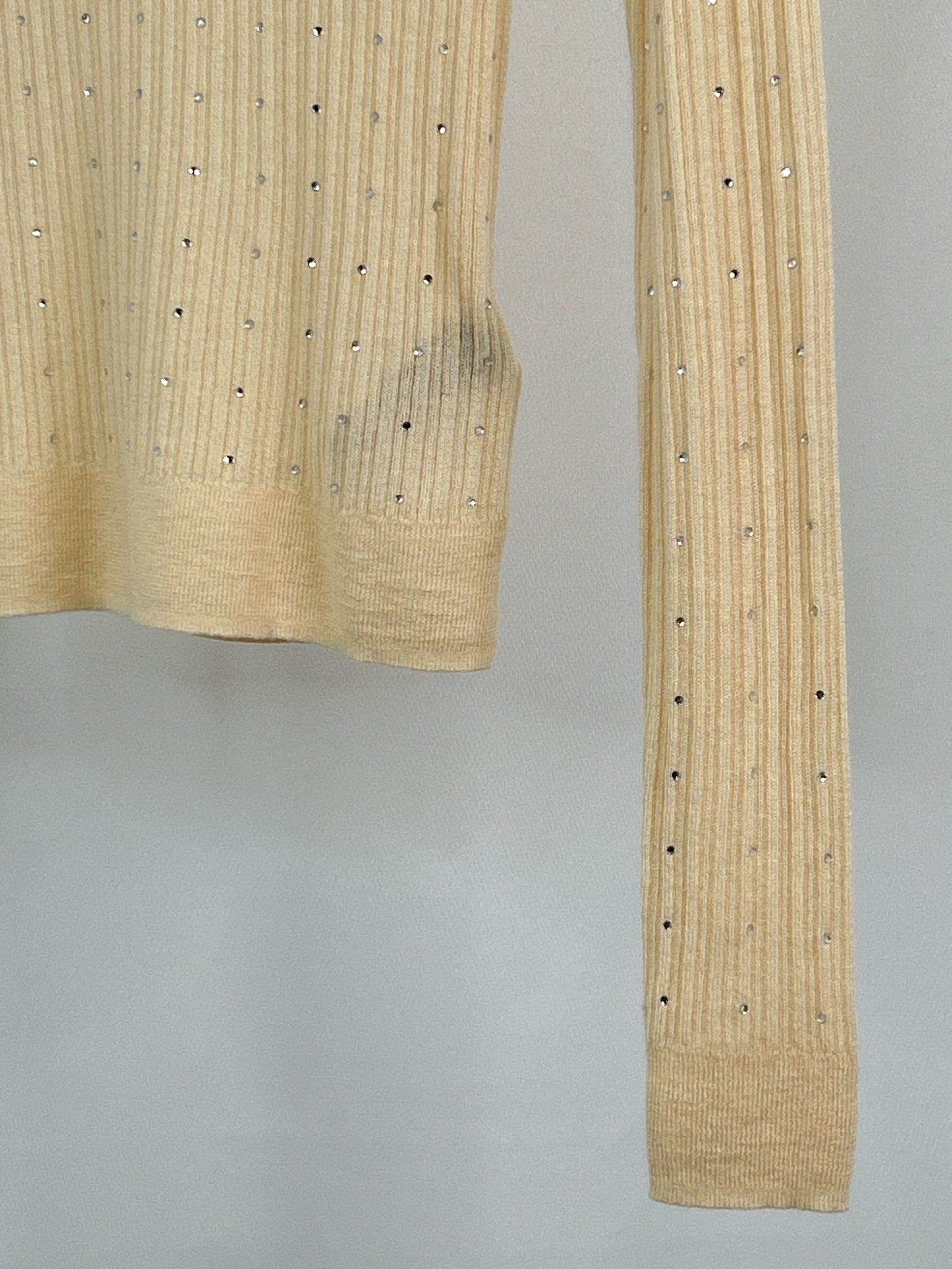 J CREW Size S Cream Women Sweater