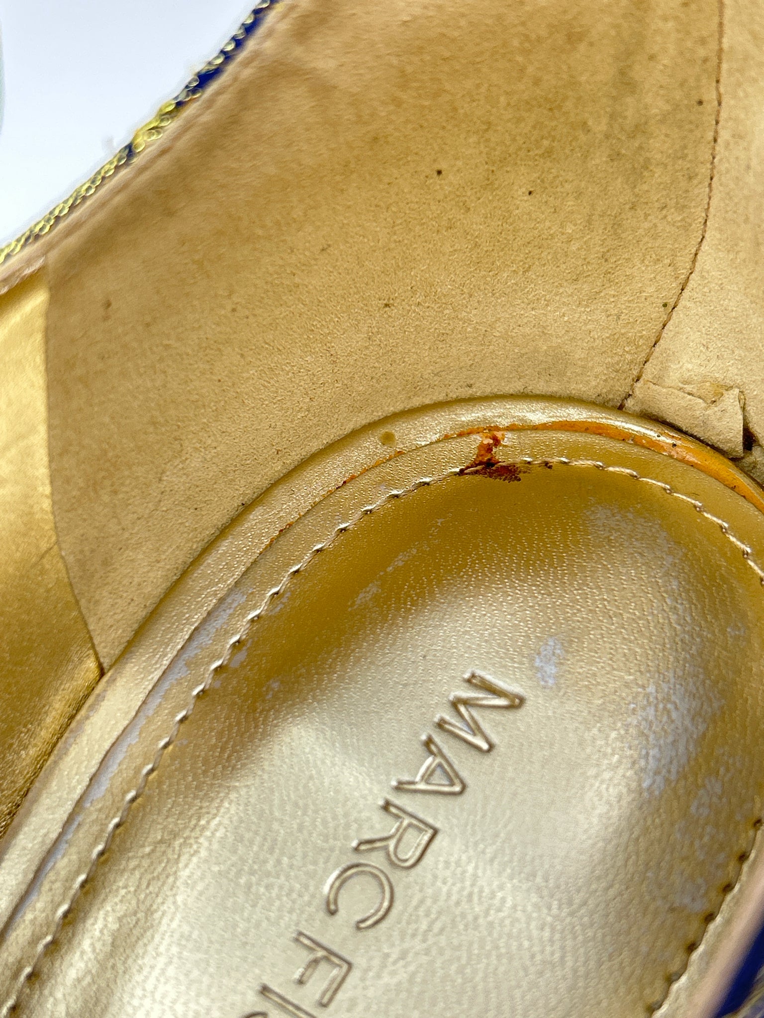 MARC FISHER Size 11M gold metallic Women Pumps