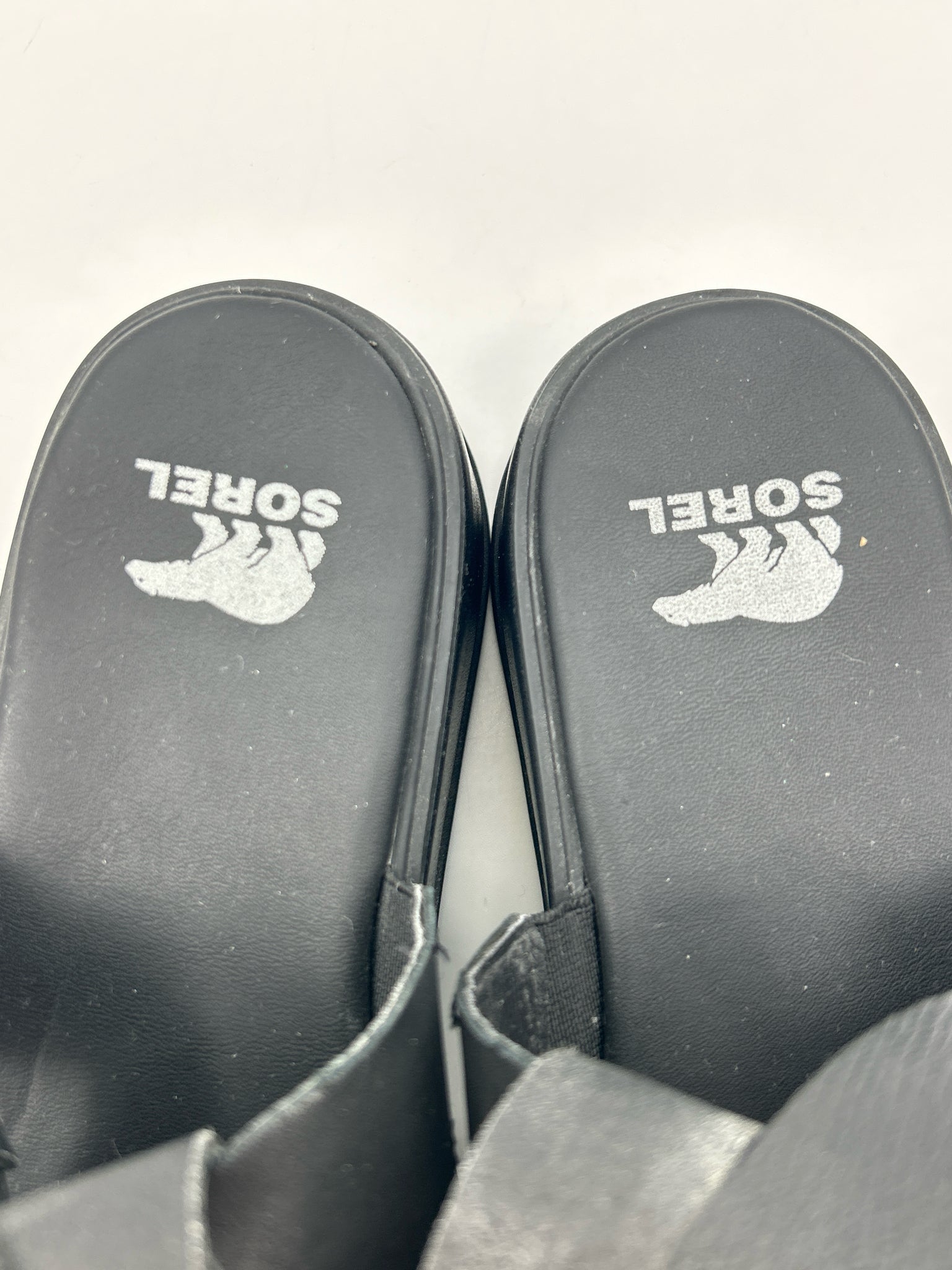 SOREL Size 9.5 Black Women Sandal