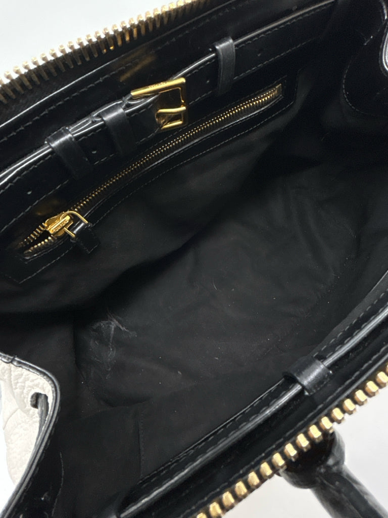 TOM FORD White & Black Purse