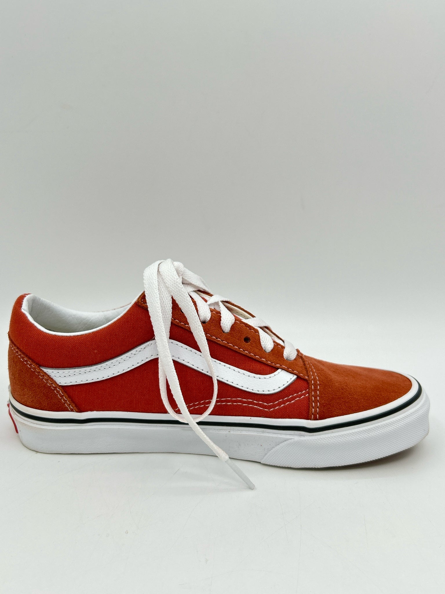 VANS Size 6.5 Orange Women Sneakers