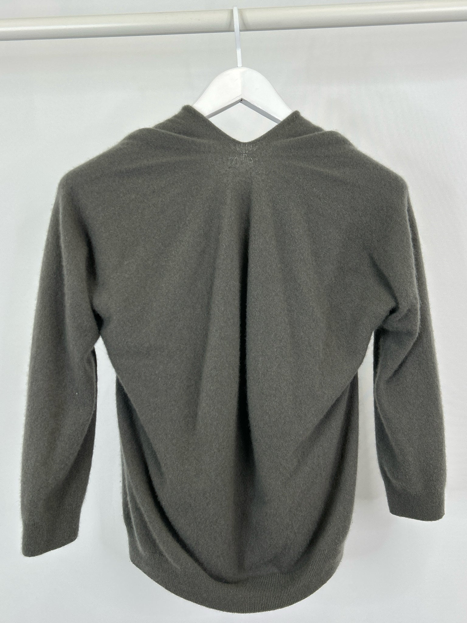 EVAM EVA Size M Taupe Gray Women Sweater