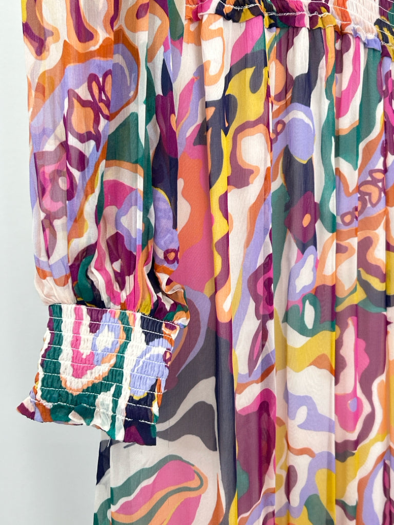 ANTHROPOLOGIE Size S Multi-Color Women's Dress