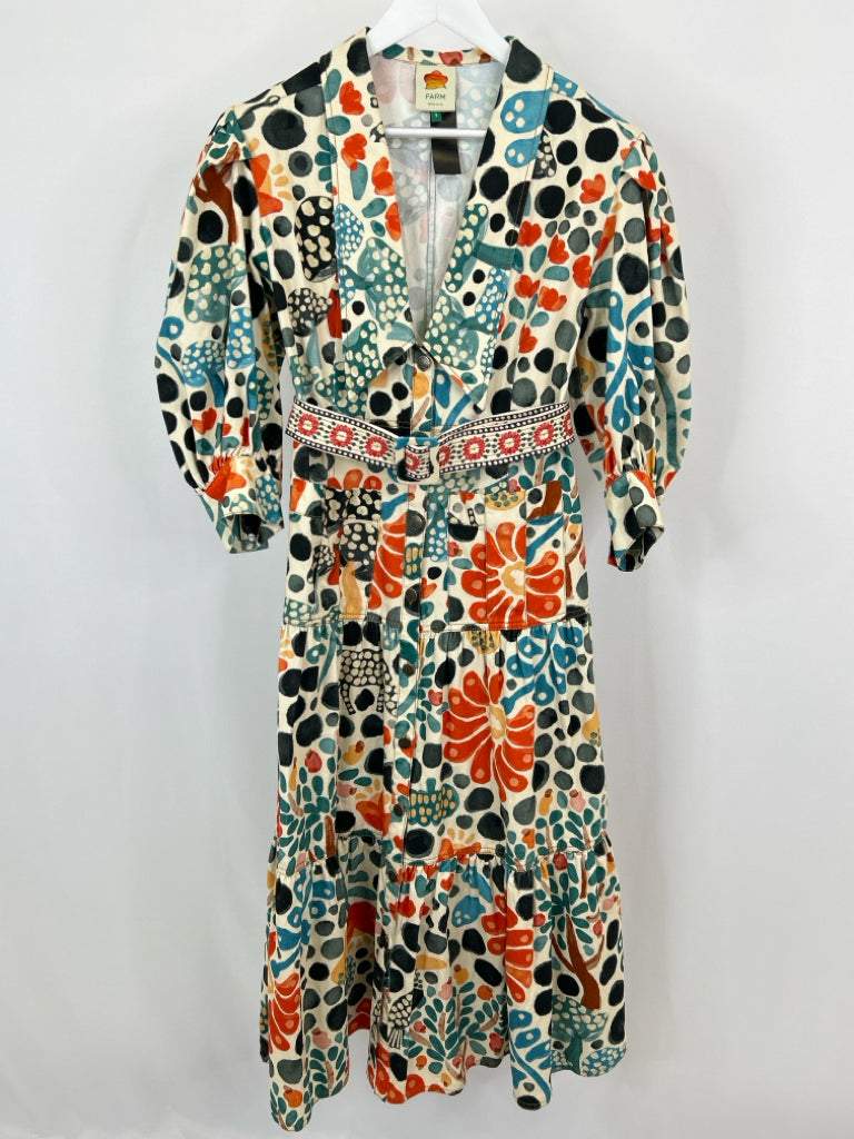 FARM RIO Size S Multi-Color Women's Dress