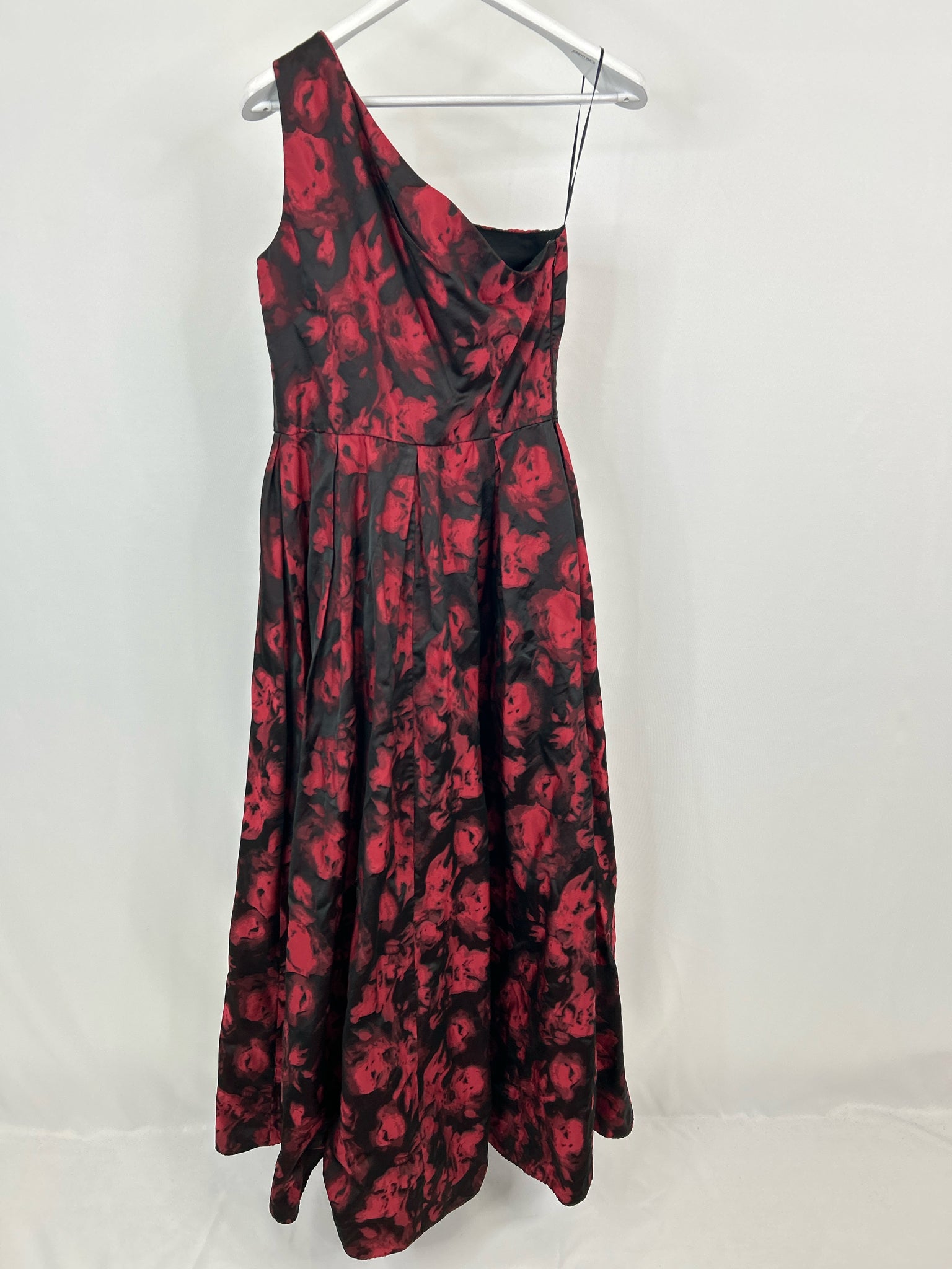 SLATE & WILLOW Size 10 Red & Black Women Dress