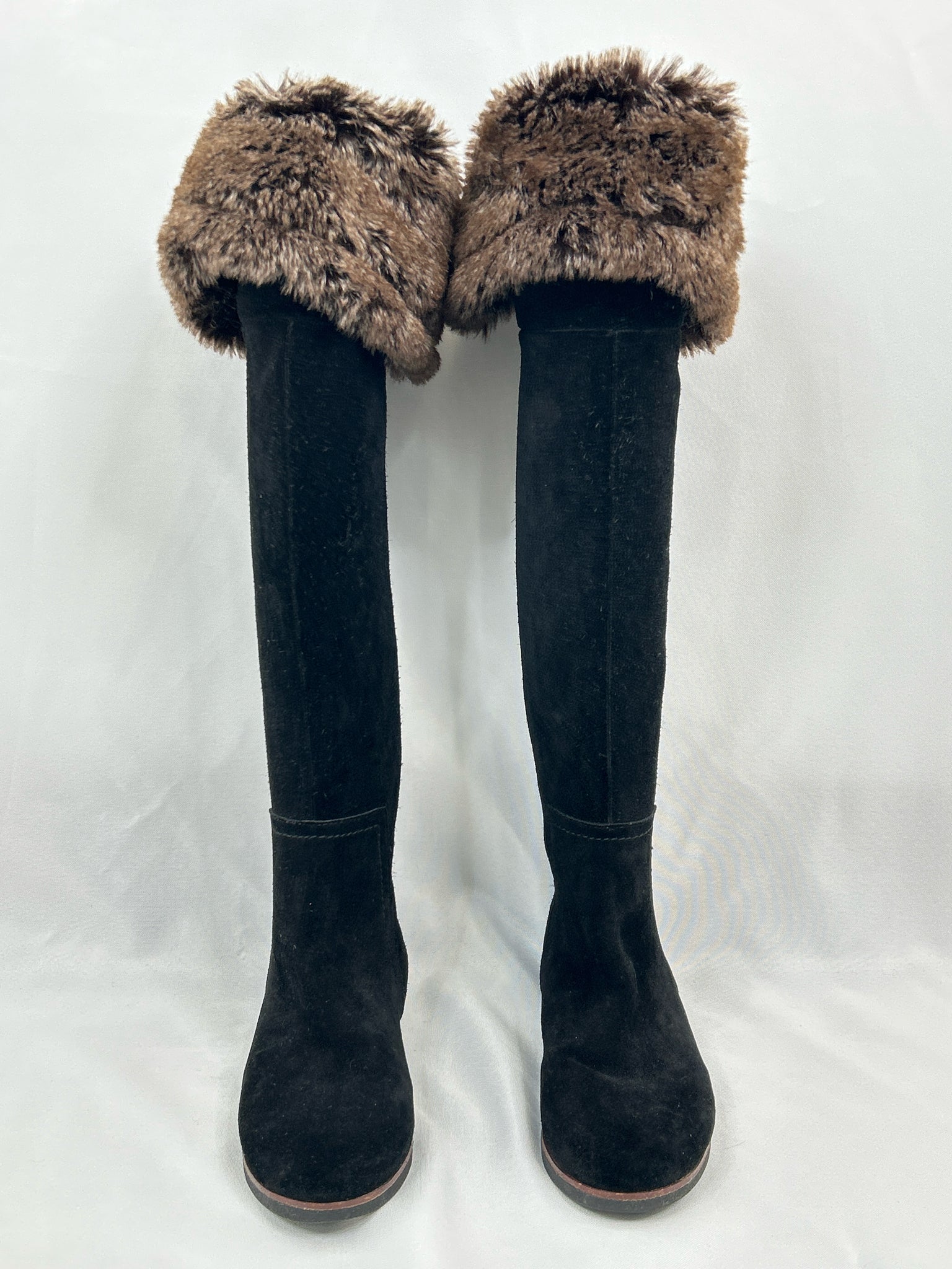 SAM EDELMAN Size 8.5M Black Women Boots