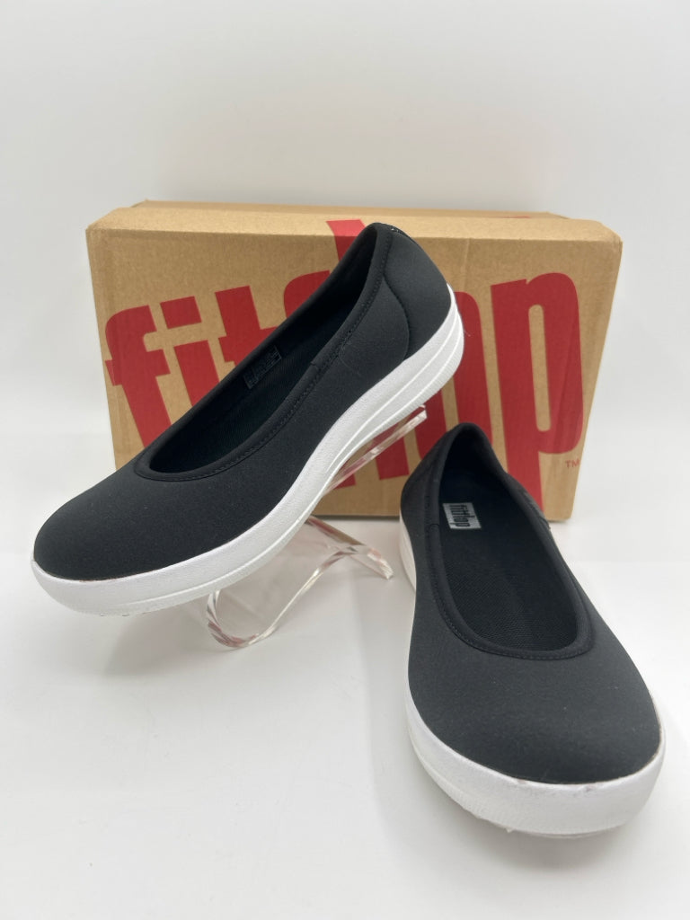 FITFLOP Size 7 Black Sneakers