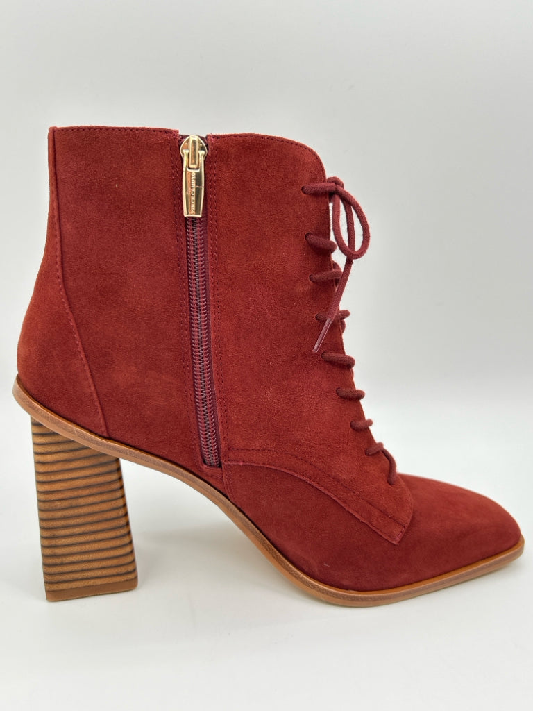 VINCE CAMUTO Women Size 10M Rust  Booties NWOB