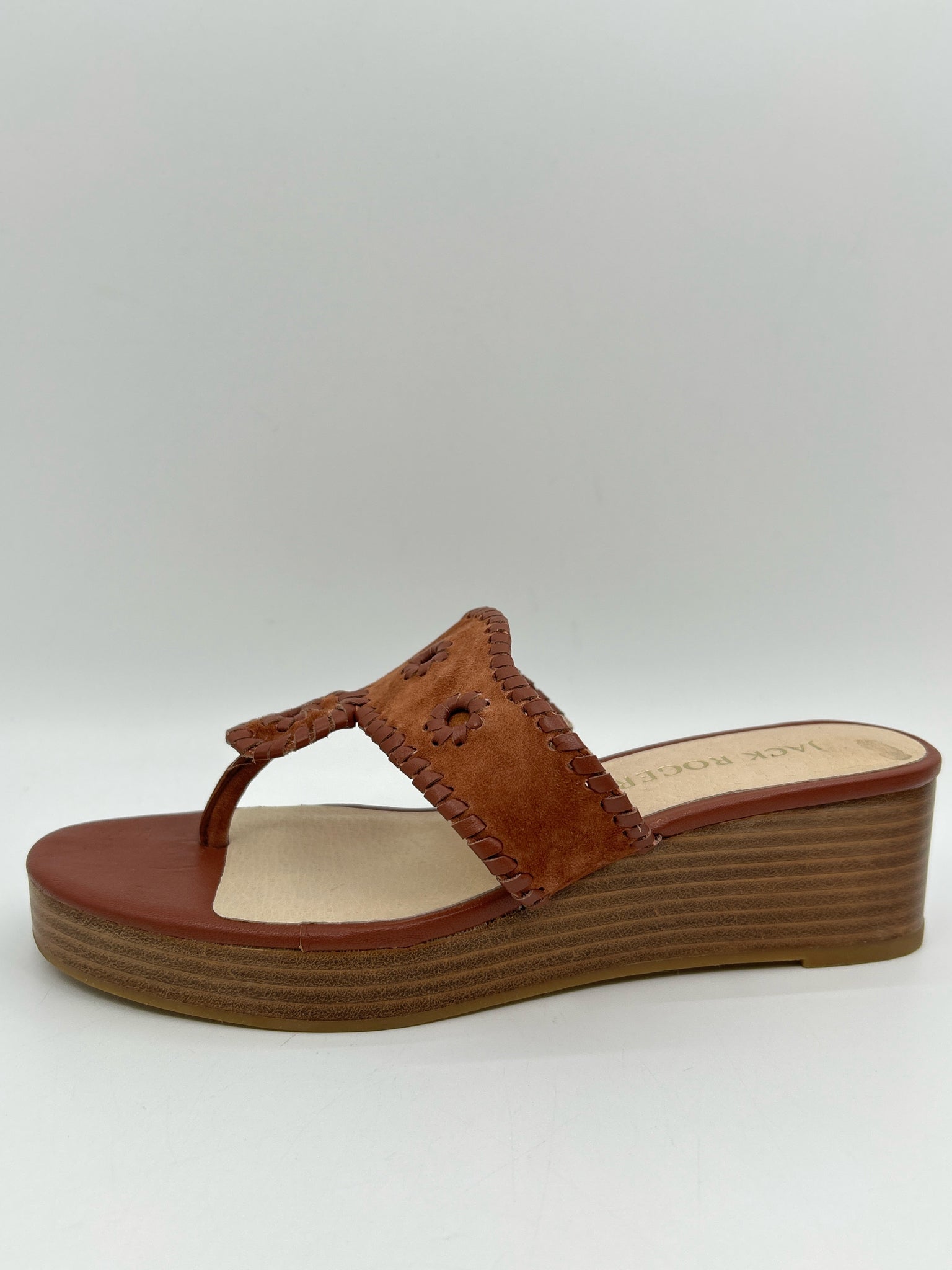 JACK ROGERS Size 9M Tan Women Sandal