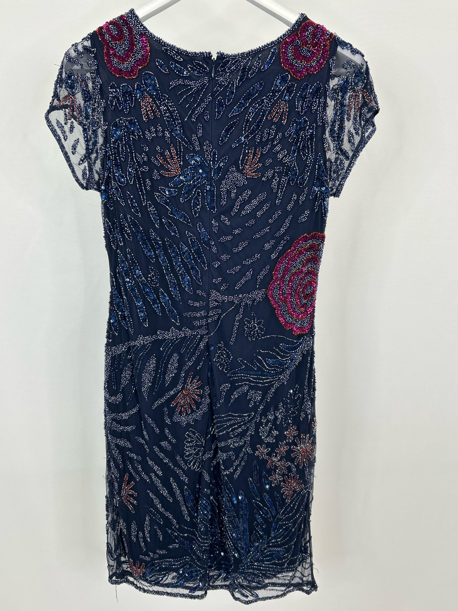 PISARRO NIGHTS Size 8 Navy Women Dress