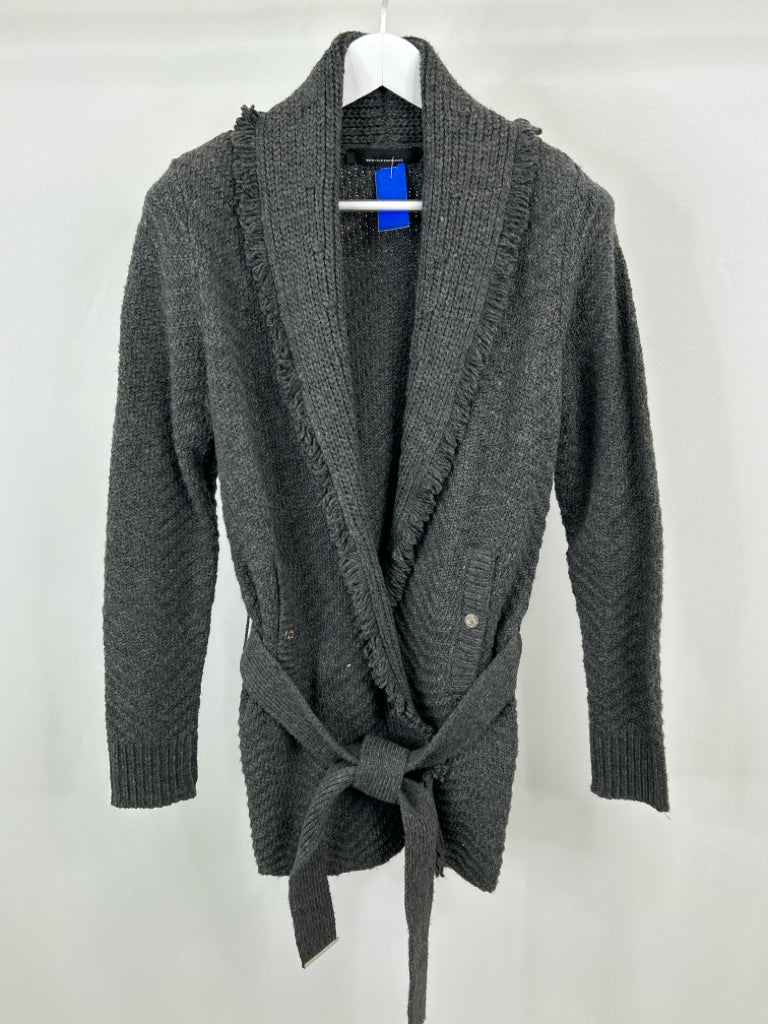 White House Black Market Women Size M Grey Cardigan