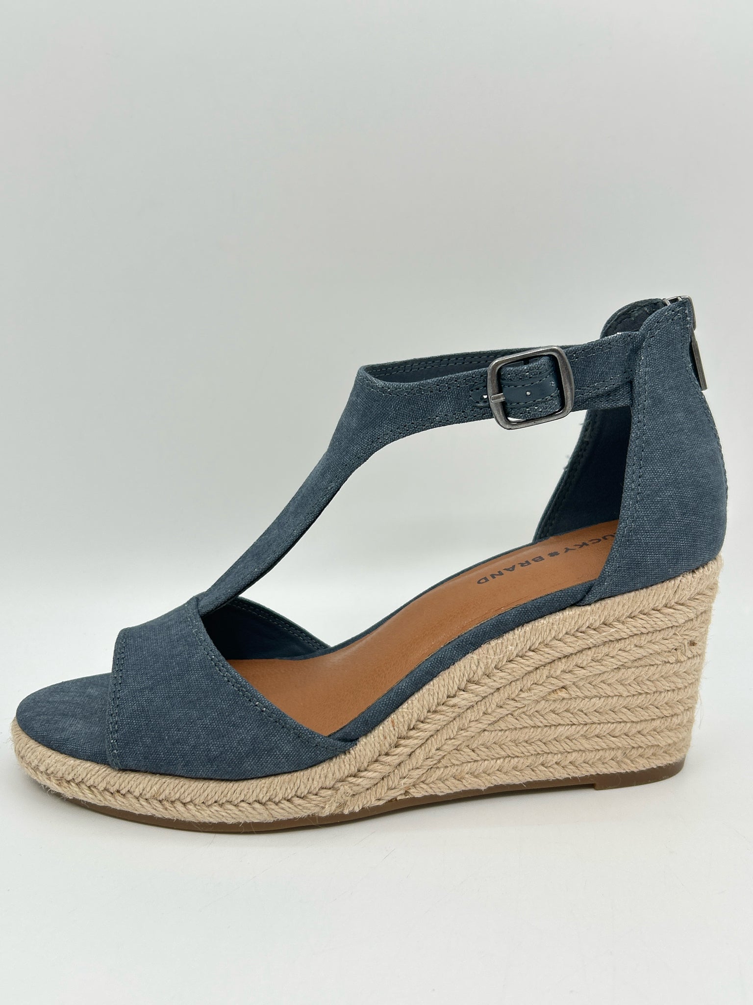 LUCKY BRAND Size 9M Blue Women Sandal