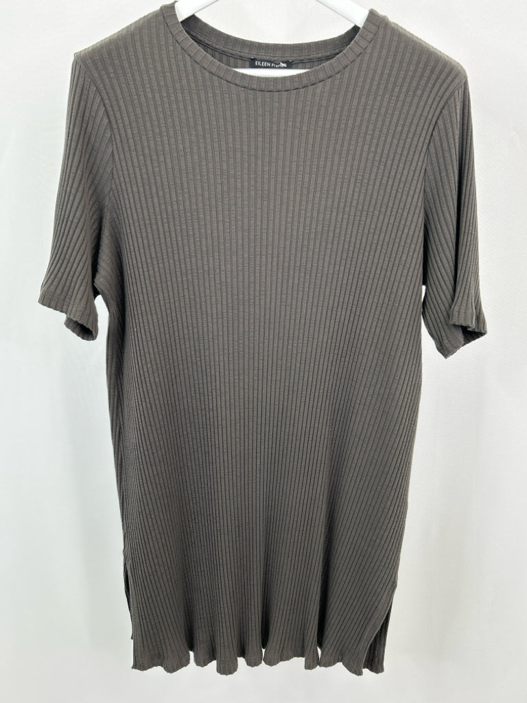 EILEEN FISHER Women Size XL DARK TAUPE Tunic