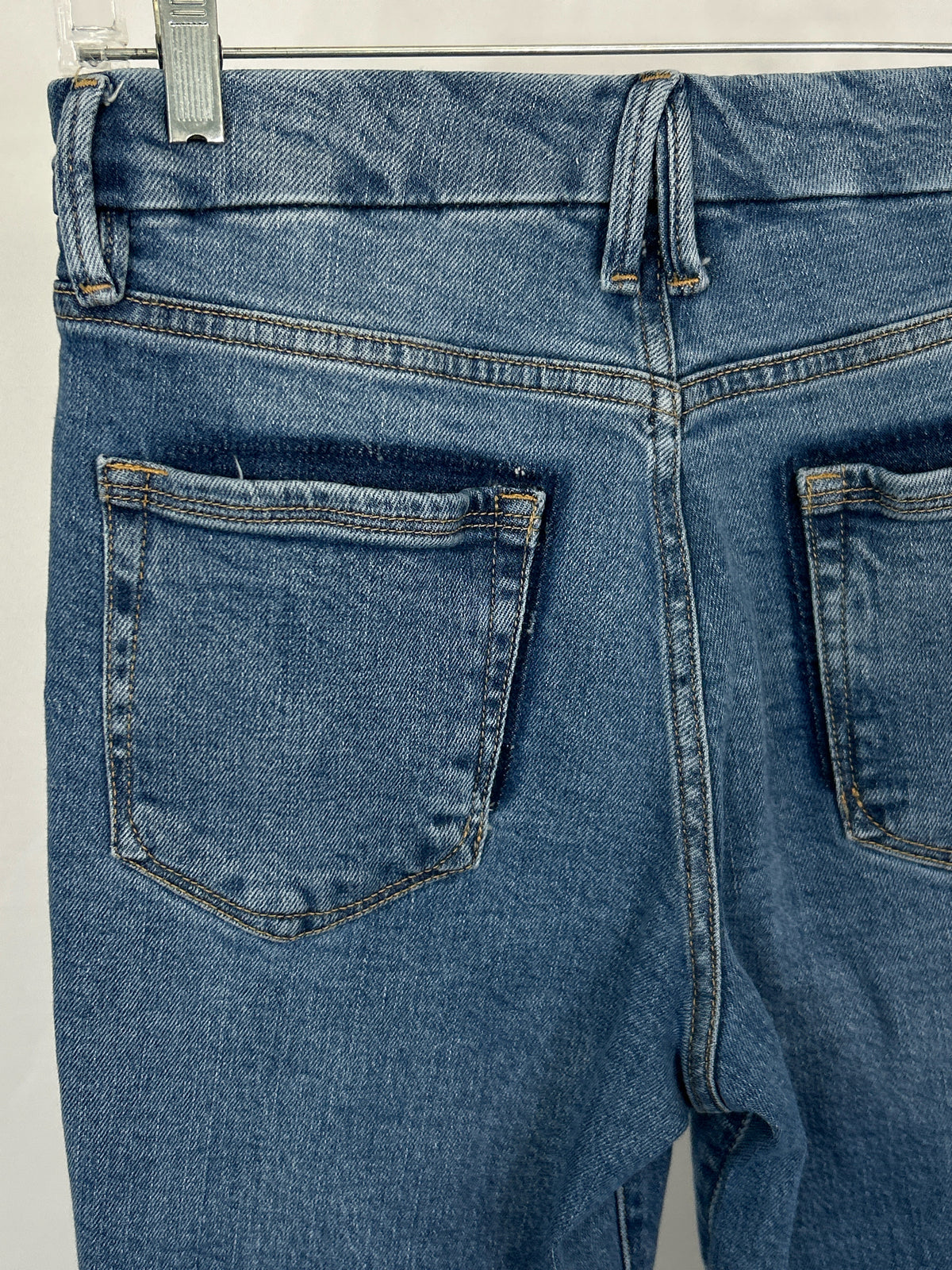 GOOD AMERICAN Size 4/27 BLUE DENIM Women jeans