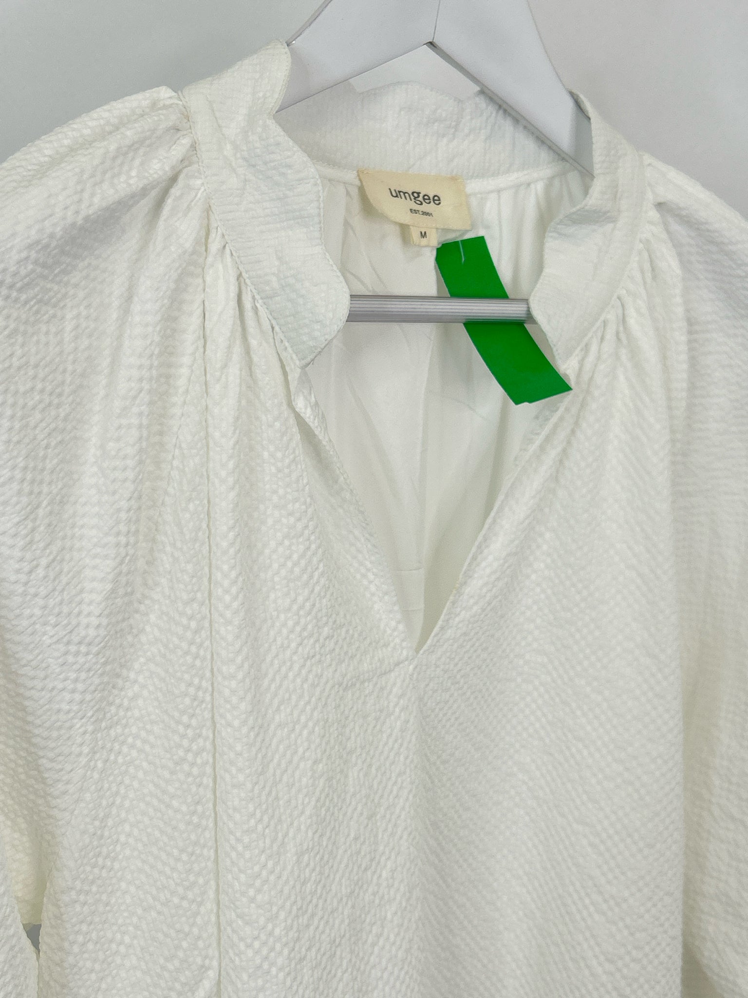 UMGEE Size M White Women Dress