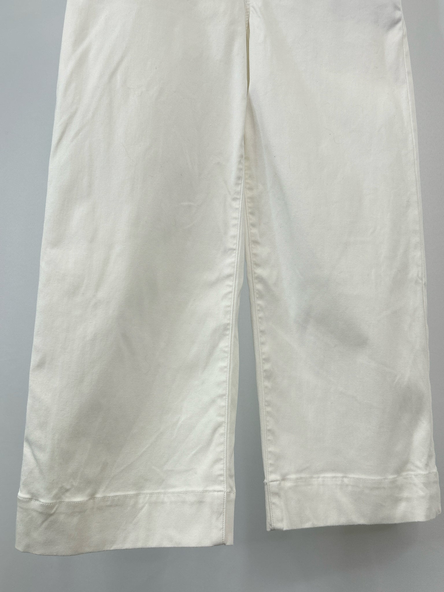 SPANX Size M white denim Women jeans
