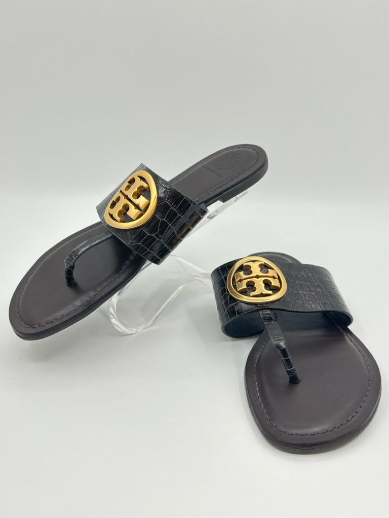 TORY BURCH Women Size 7M Brown Sandal