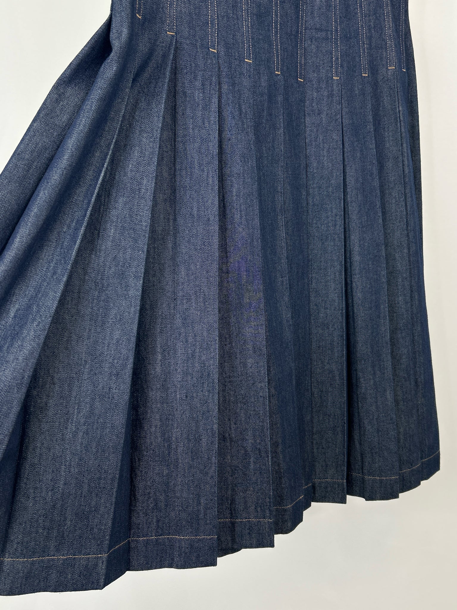 BABATON Size 6 BLUE DENIM Women Skirt