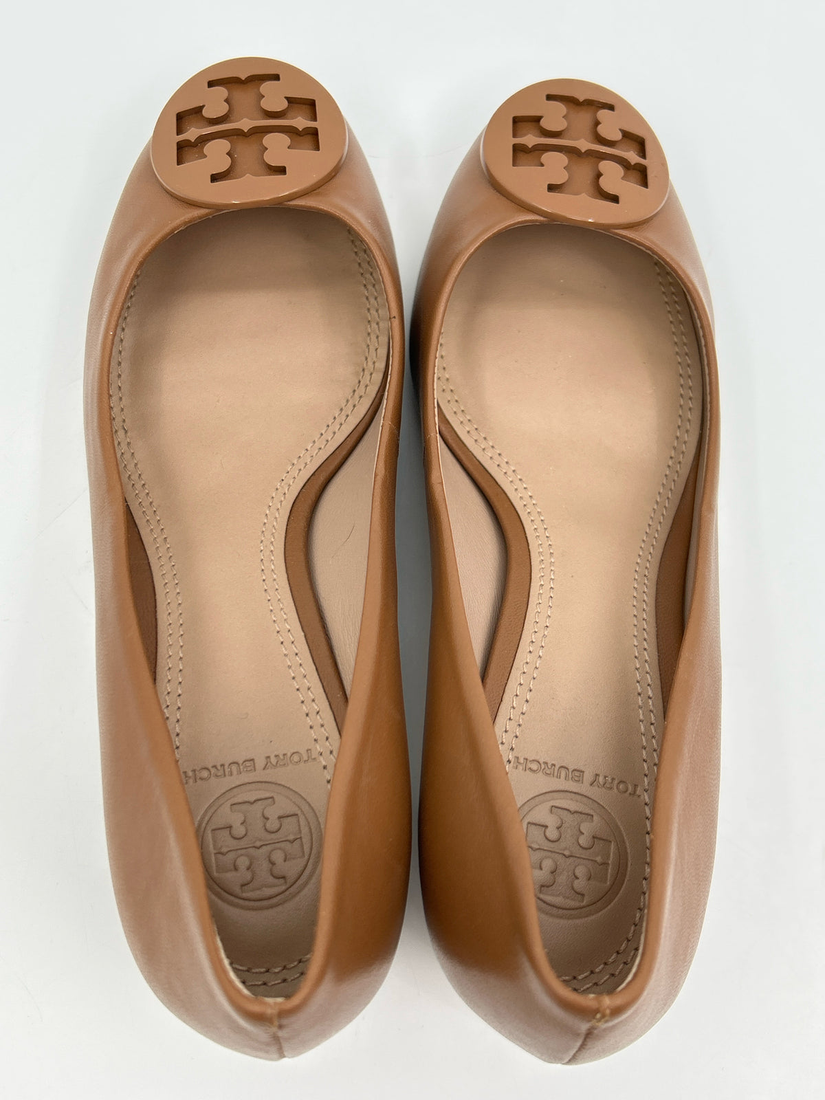 TORY BURCH Size 6M Brown Women Pumps