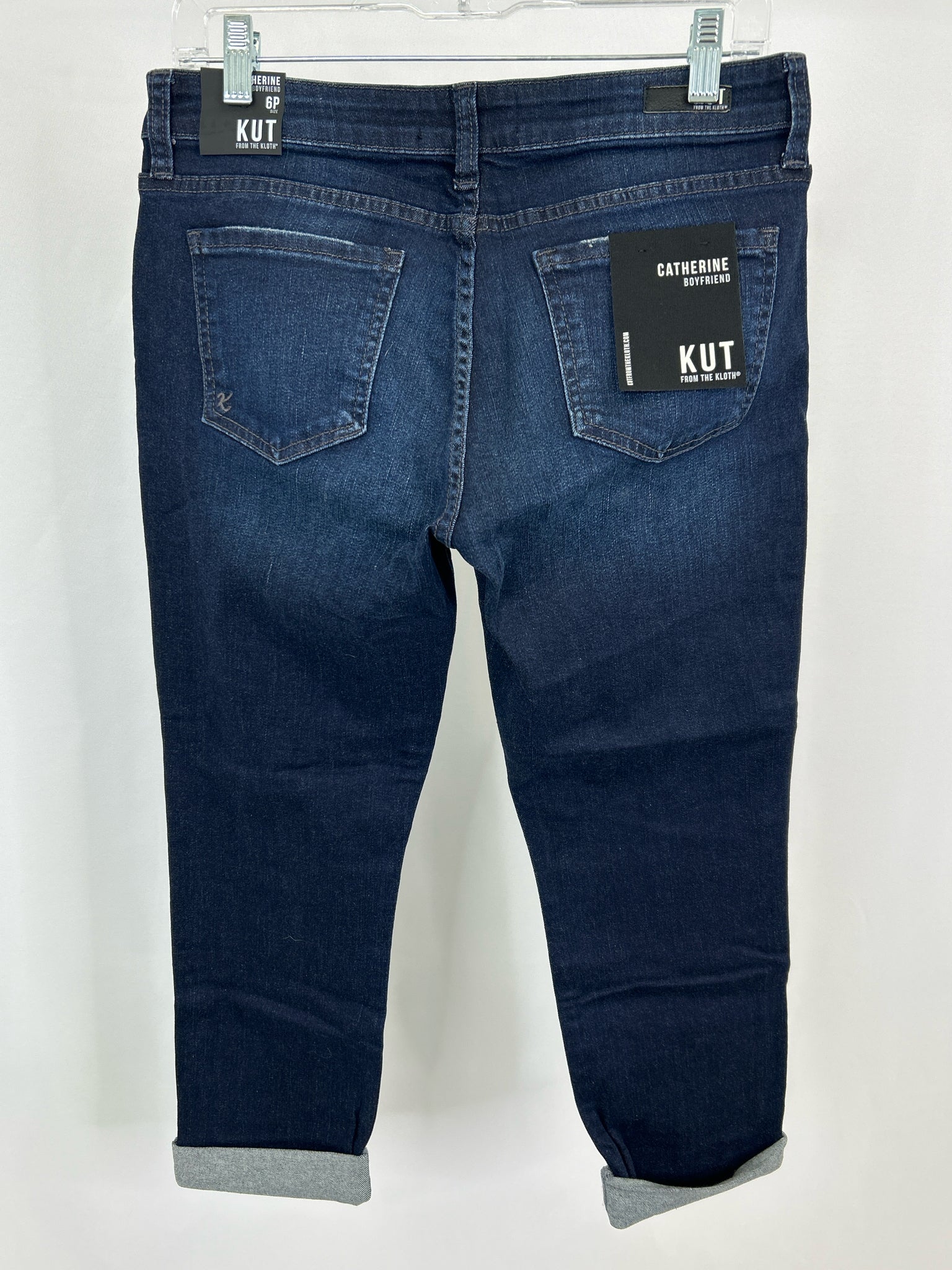 KUT FROM THE KLOTH Size 6P BLUE DENIM Women jeans