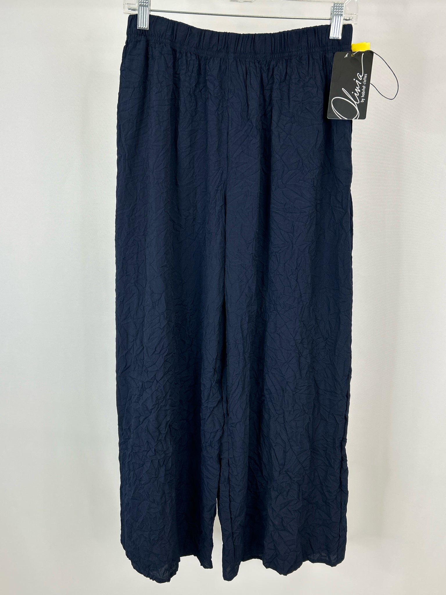 OLIVIA BY HABITAT CLOTHES Size S Navy Women Pants