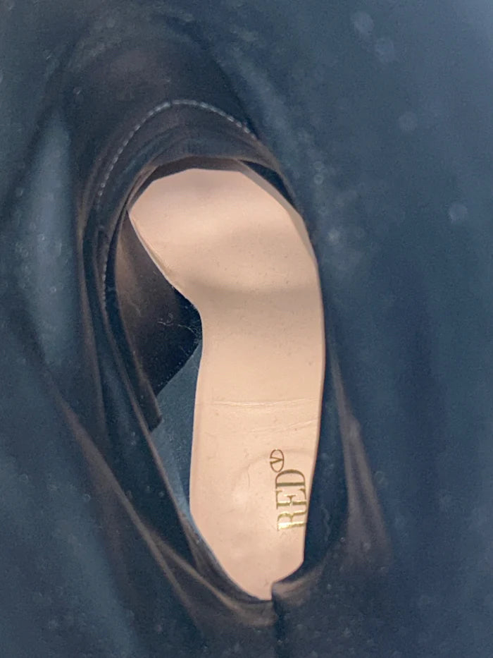 RED VALENTINO Size 37 Black Women Boots