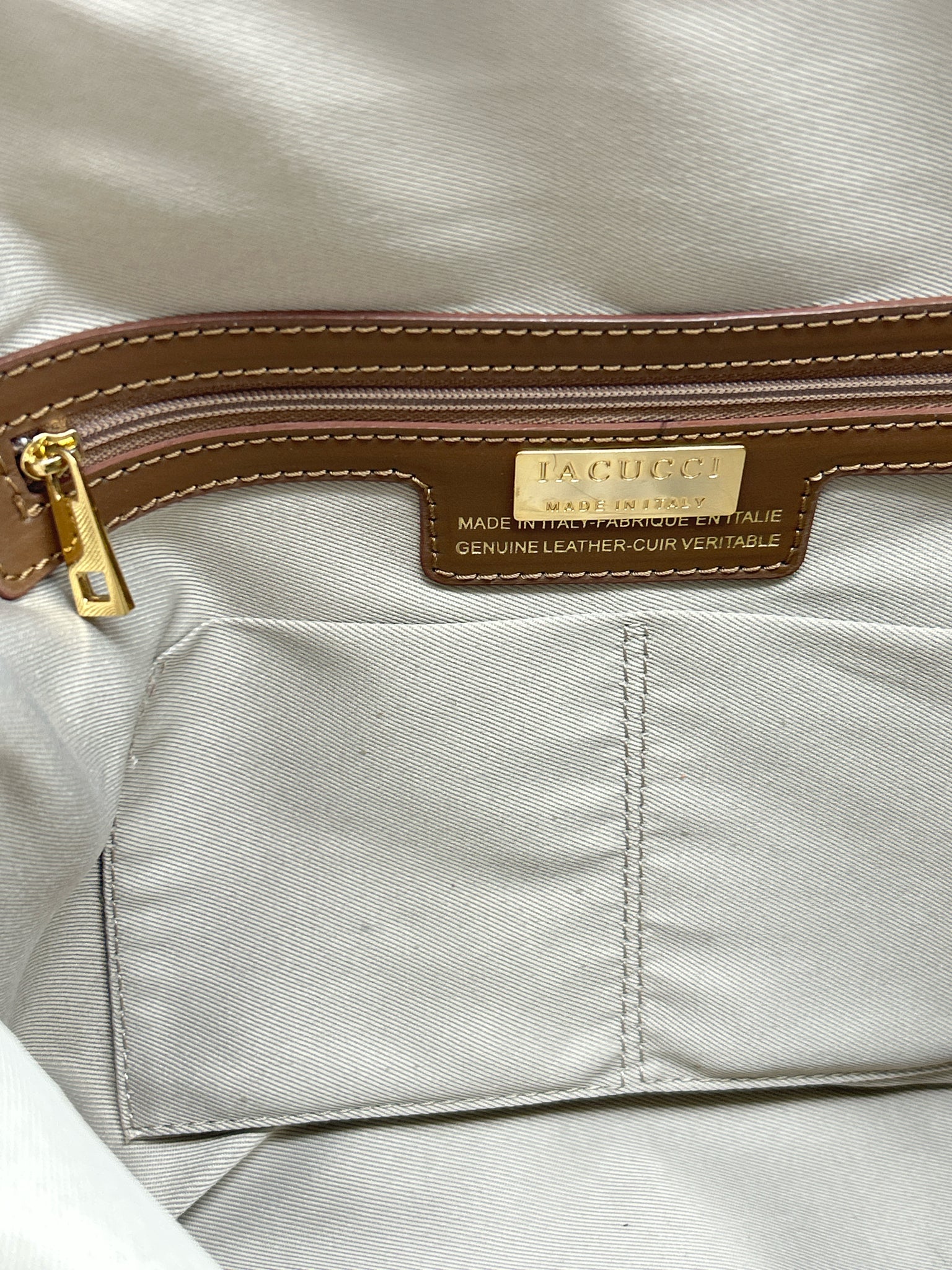 IACUCCI ORANGE & BROWN Women Purse